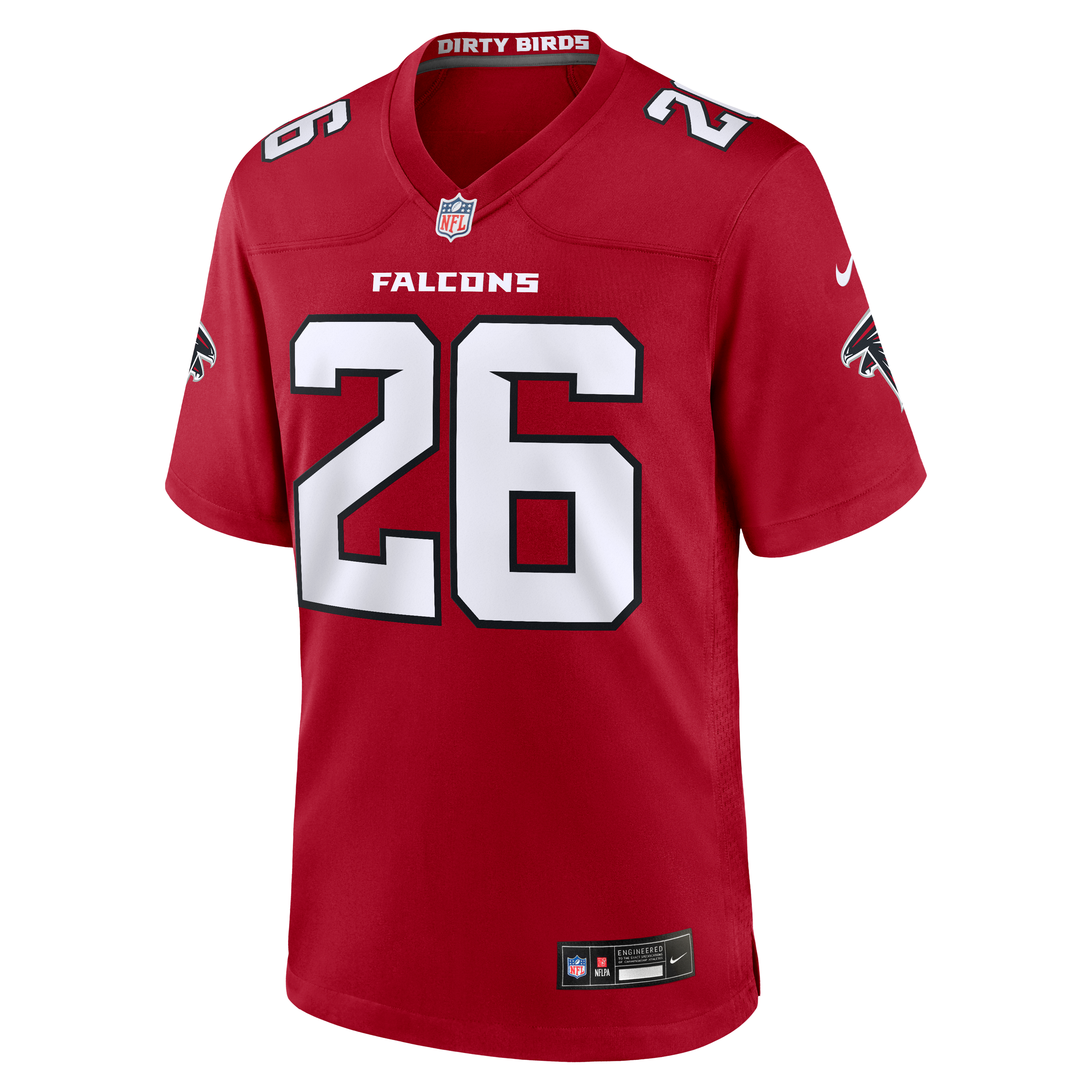 CJ Henderson Atlanta Falcons Game Jersey Red NFL Football Fan Wear