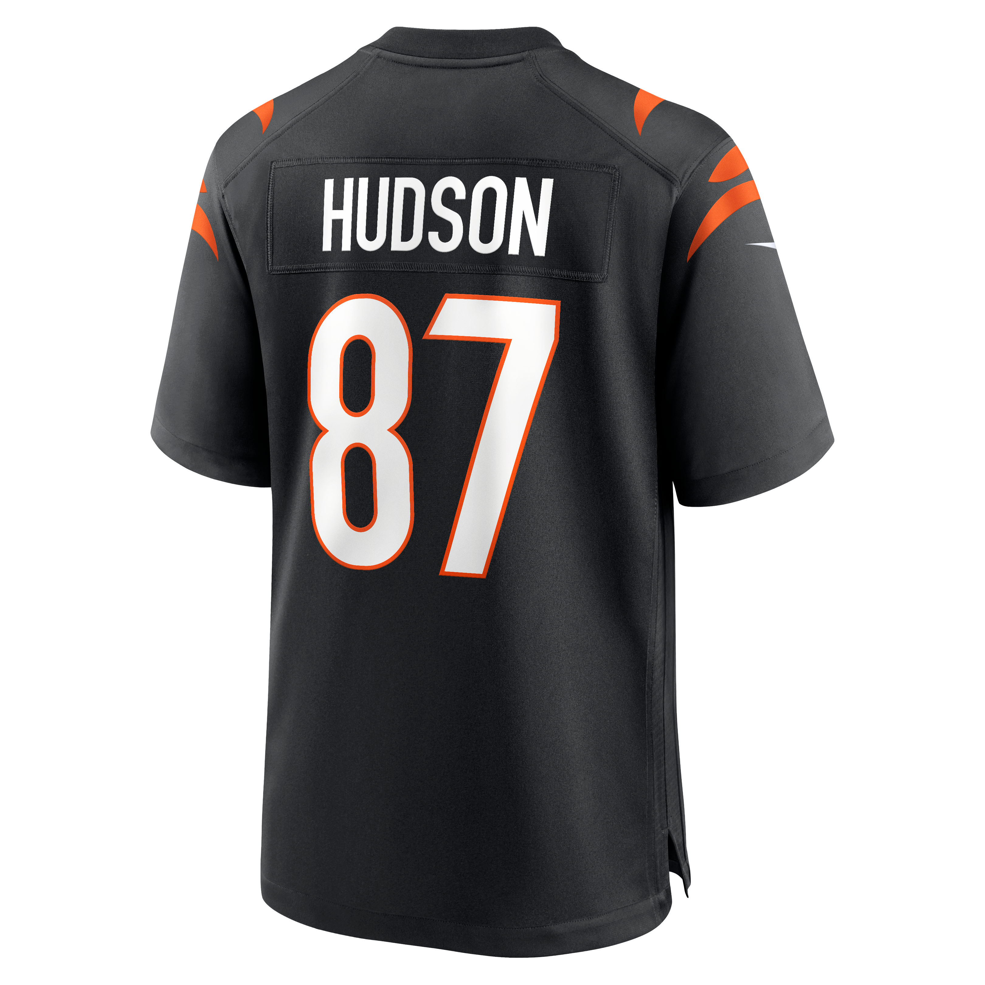 Tanner Hudson Cincinnati Bengals Player Jersey Black NFL Football Fan Wear