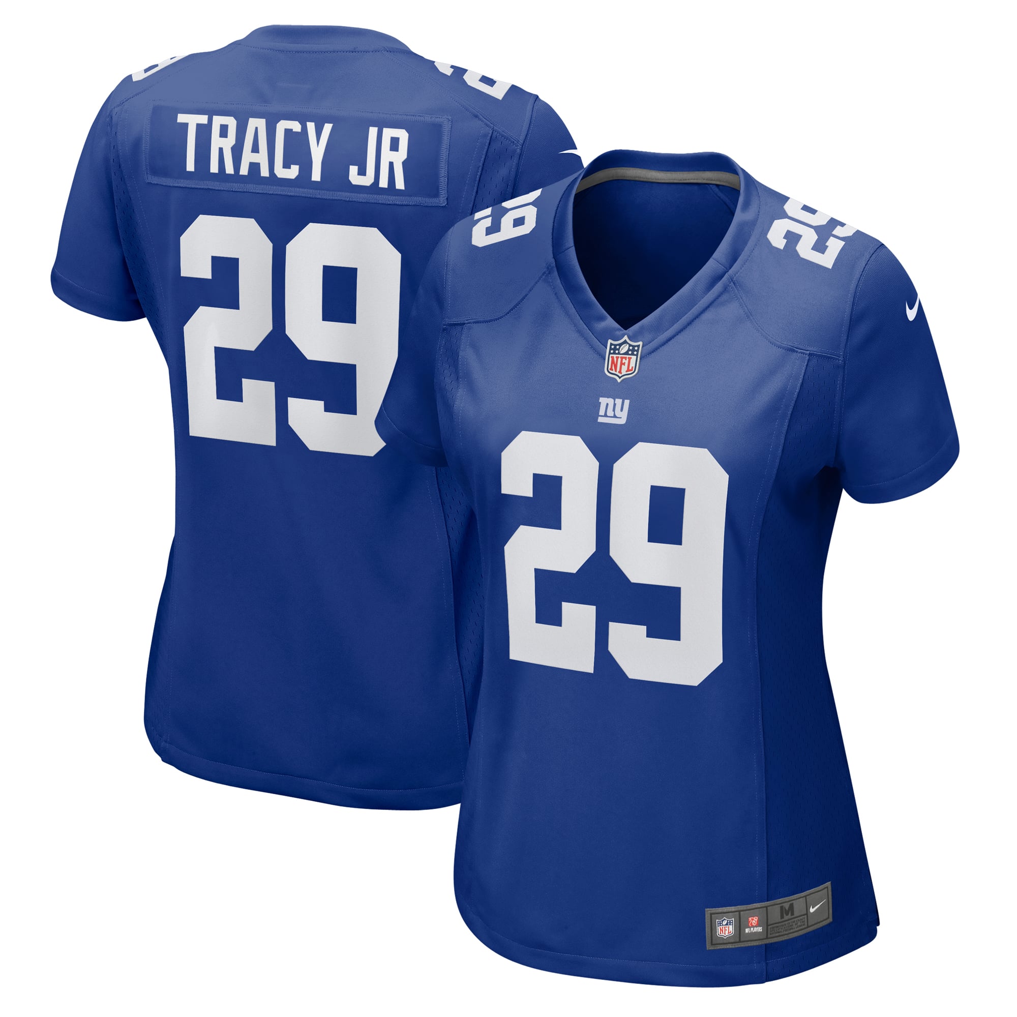 Tyrone Tracy Jr New York Giants Game Jersey Royal NFL Football Fan Wear