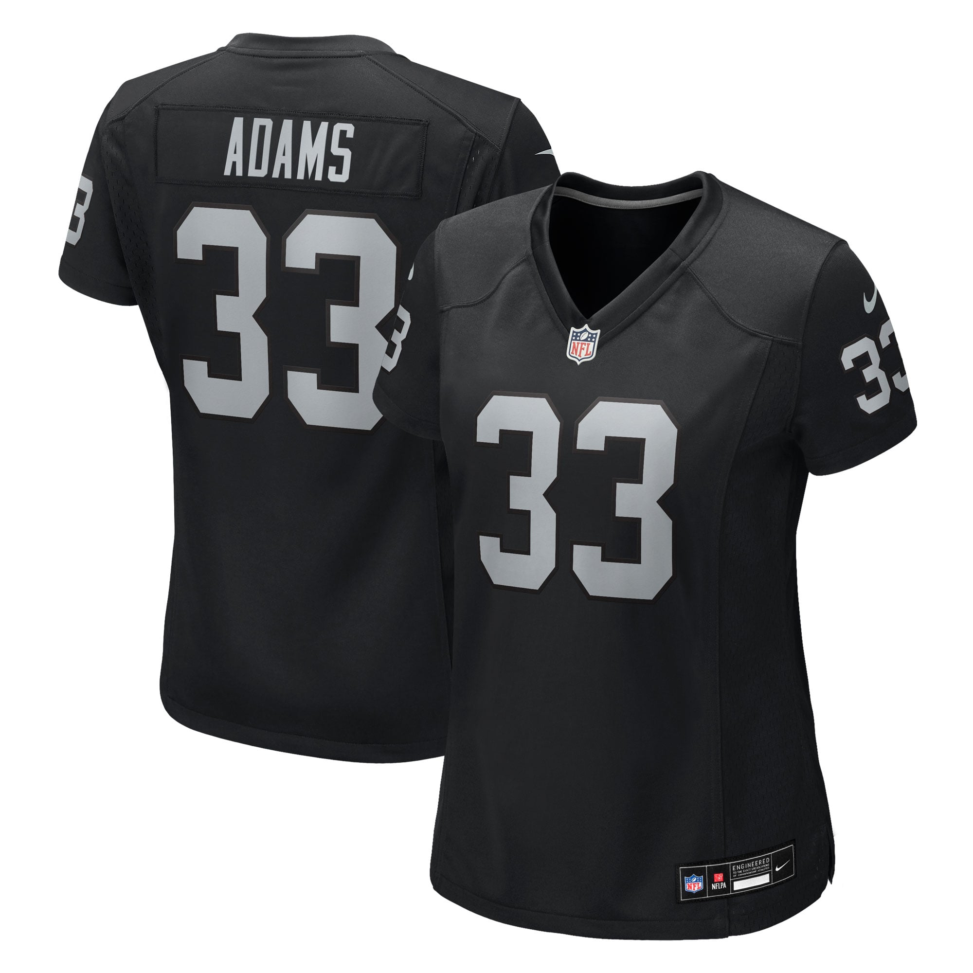 Jamal Adams Las Vegas Raiders Game Jersey Black NFL Football Fan Wear Jamal Adams