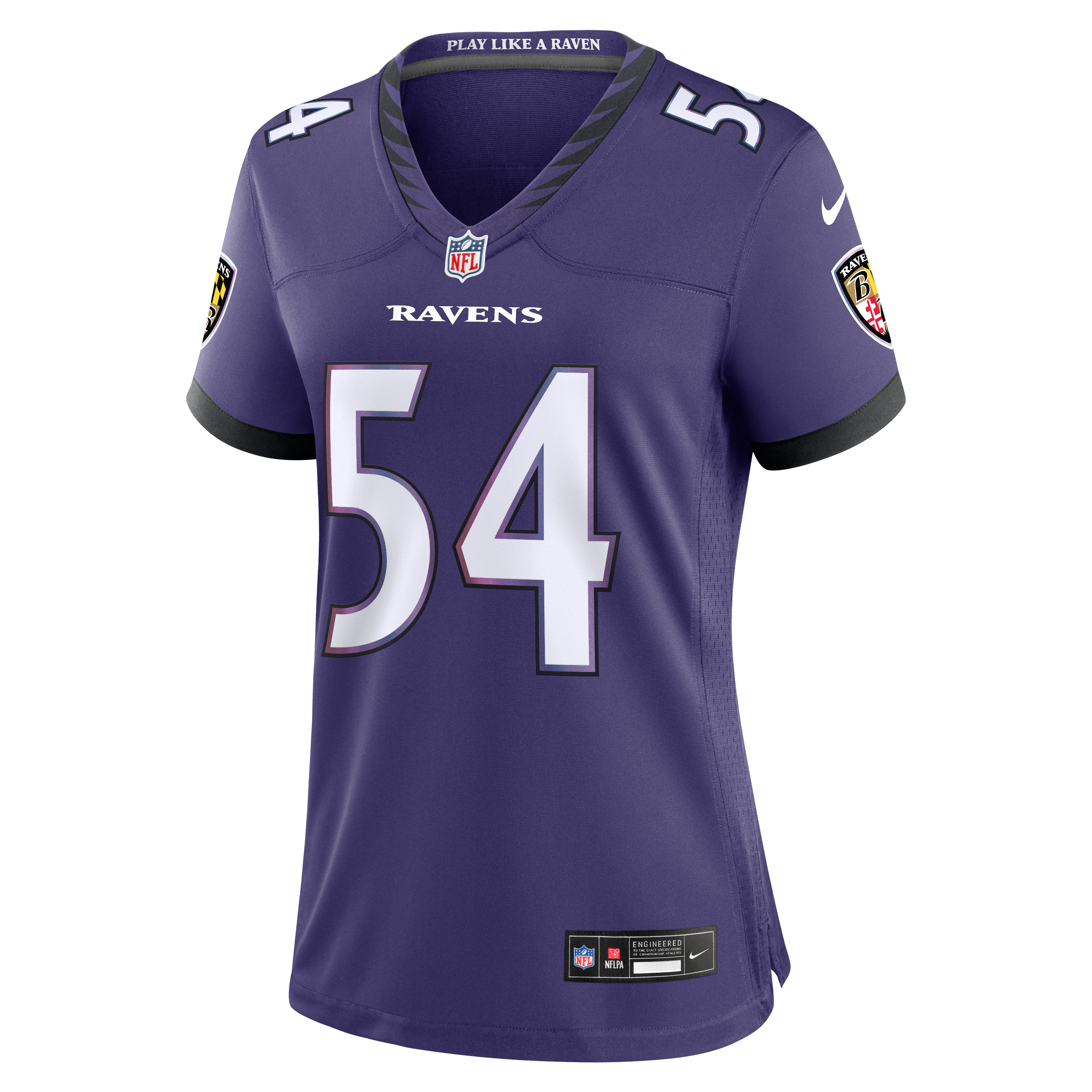 Jovaughn Gwyn Baltimore Ravens Game Jersey Purple NFL Football Fan Wear Jovaughn Gwyn