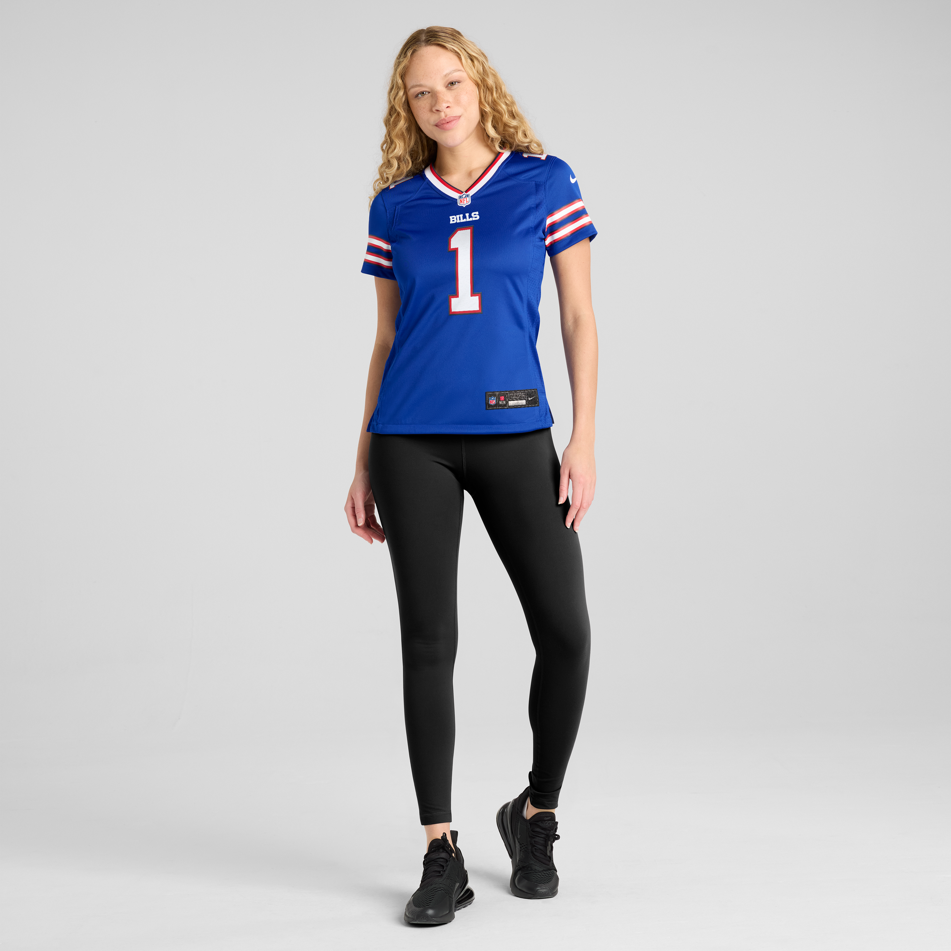 Curtis Samuel Buffalo Bills Game Jersey Royal NFL Football Fan Wear Curtis Samuel