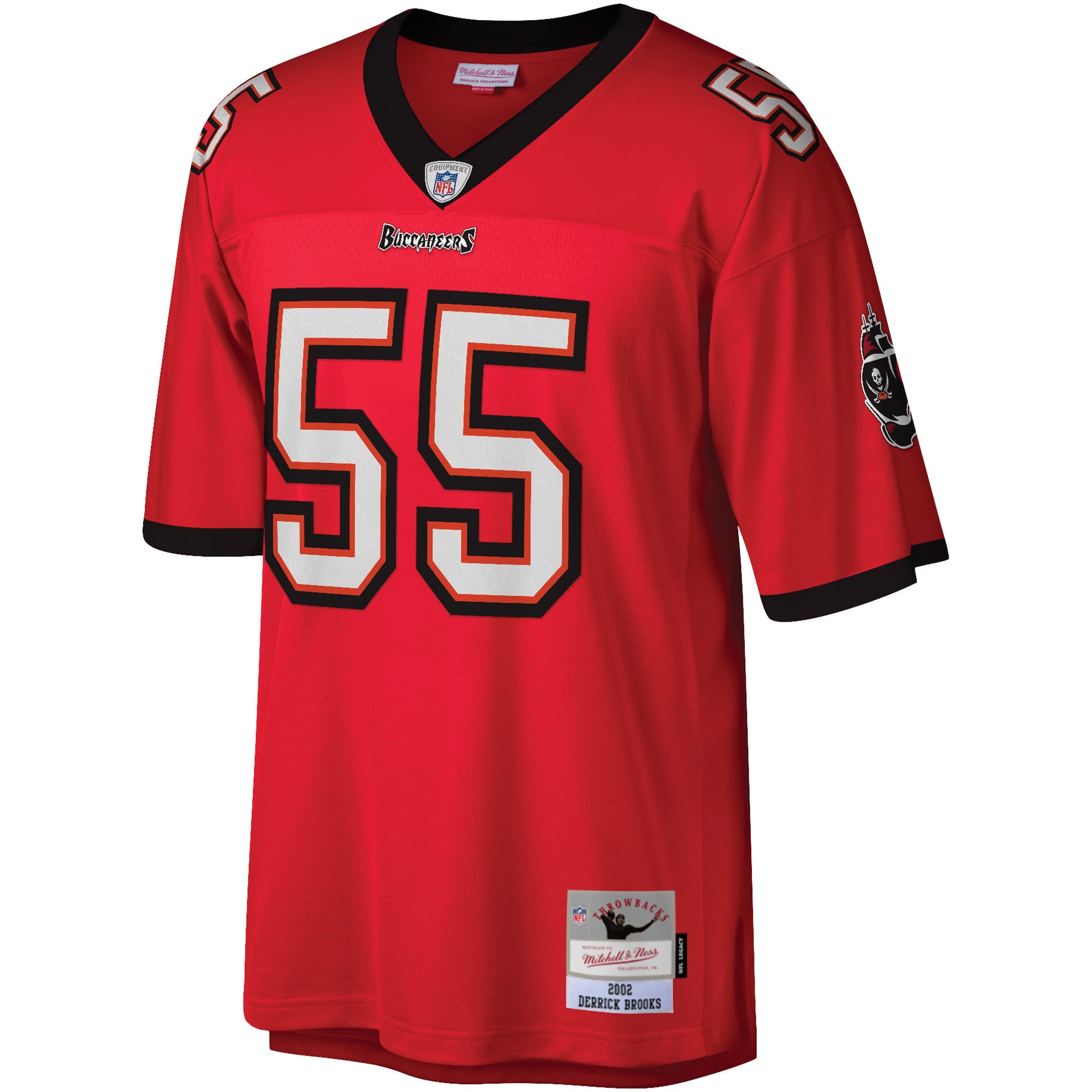 Derrick Brooks Tampa Bay Buccaneers Replica Jersey Red NFL Football Fan Wear