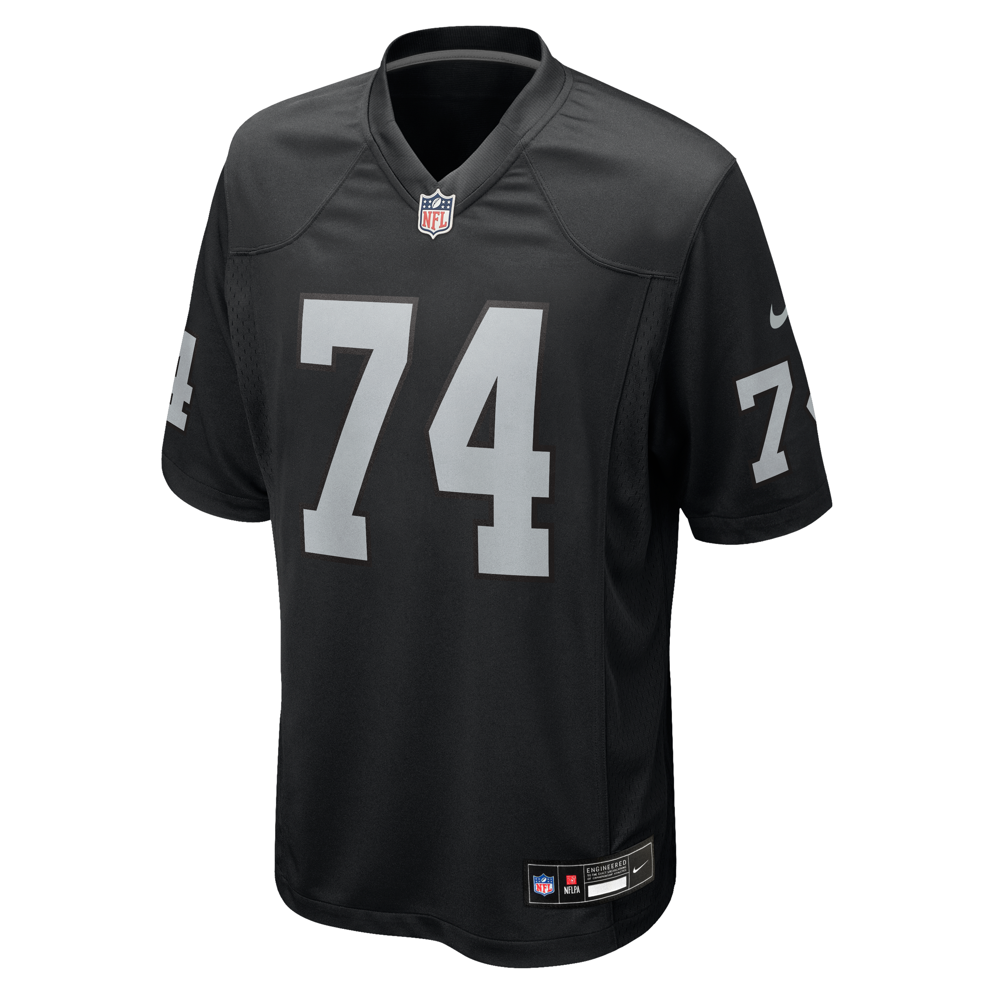 Kolton Miller Las Vegas Raiders Game Jersey Black NFL Football Fan Wear Kolton Miller
