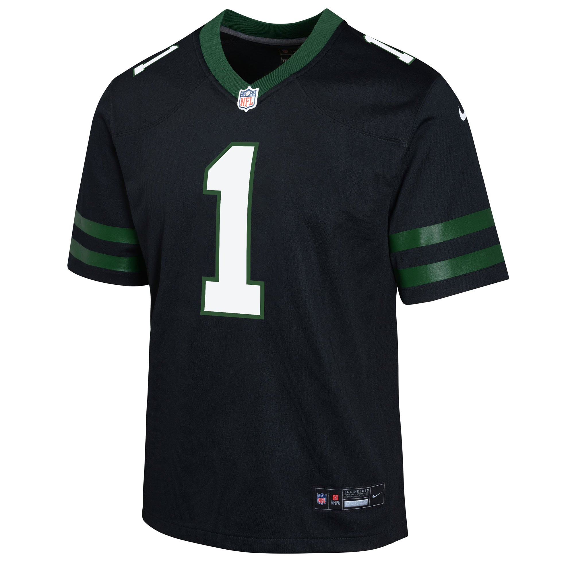 Ahmad Sauce Gardner New York Jets Game Jersey Black NFL Football Fan Wear