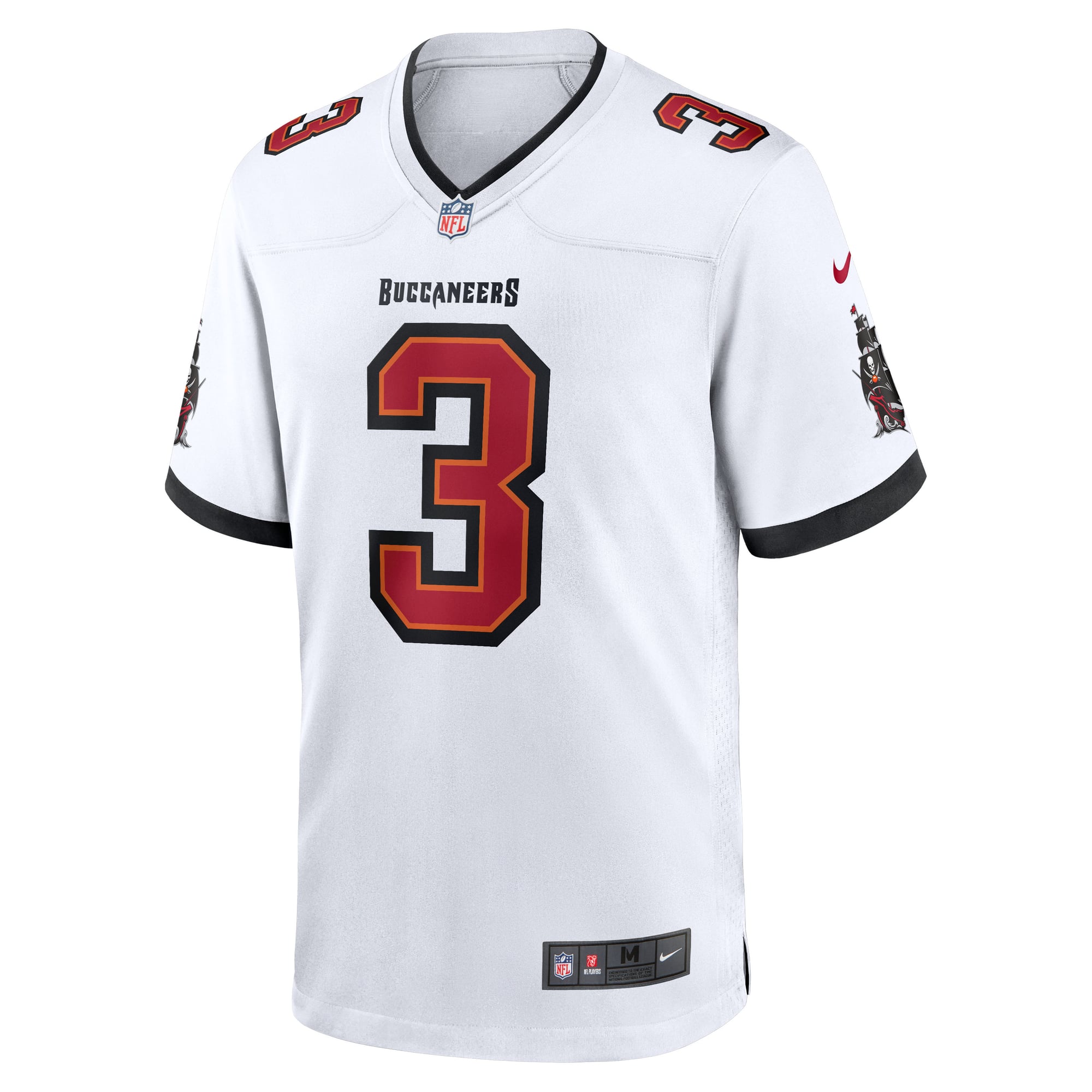 Rueben Bain Jr Tampa Bay Buccaneers Game Jersey White NFL Football Fan Wear Rueben Bain Jr