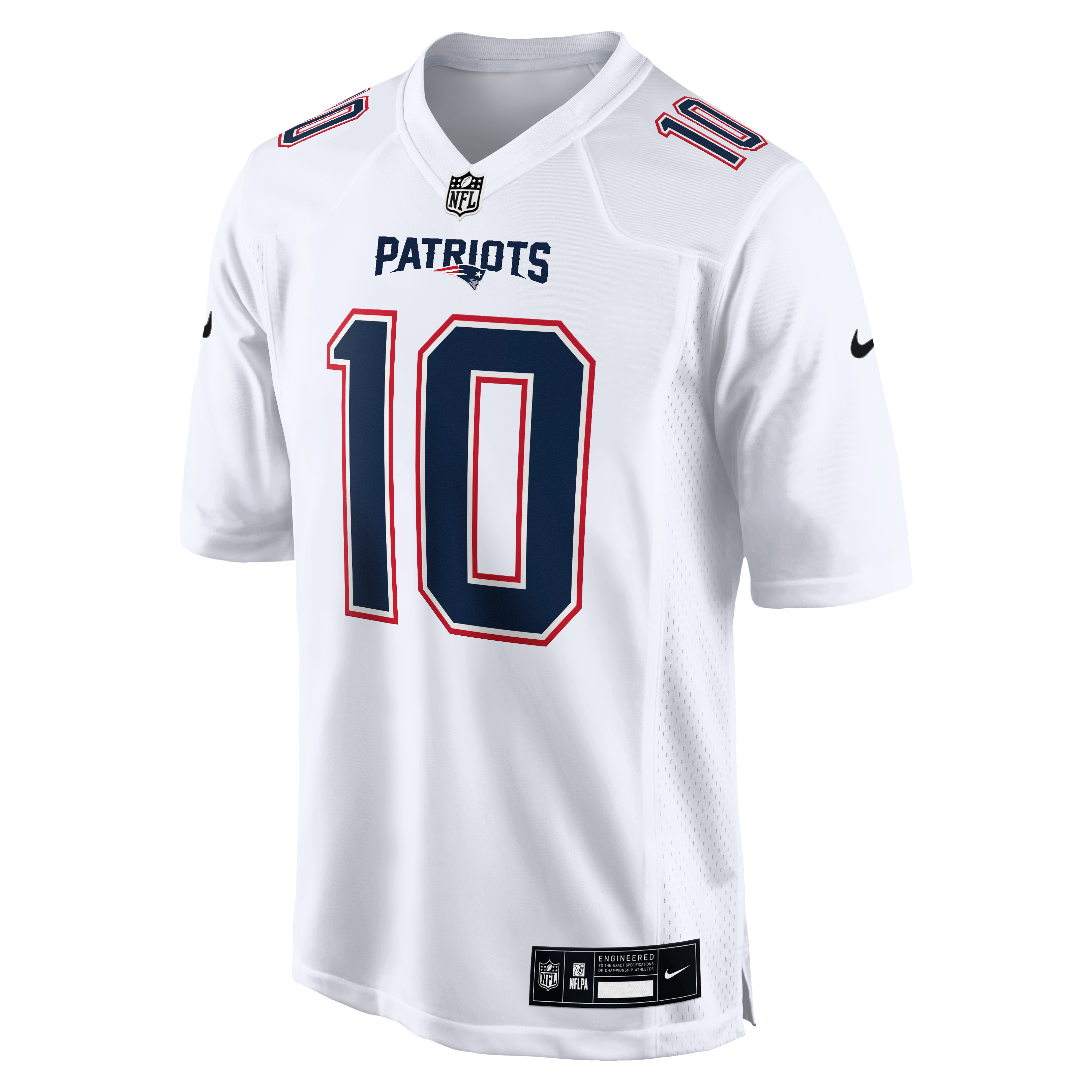 Drake Maye Tundra New England Patriots Game Jersey White NFL Football Fan Wear Drake Maye Tundra
