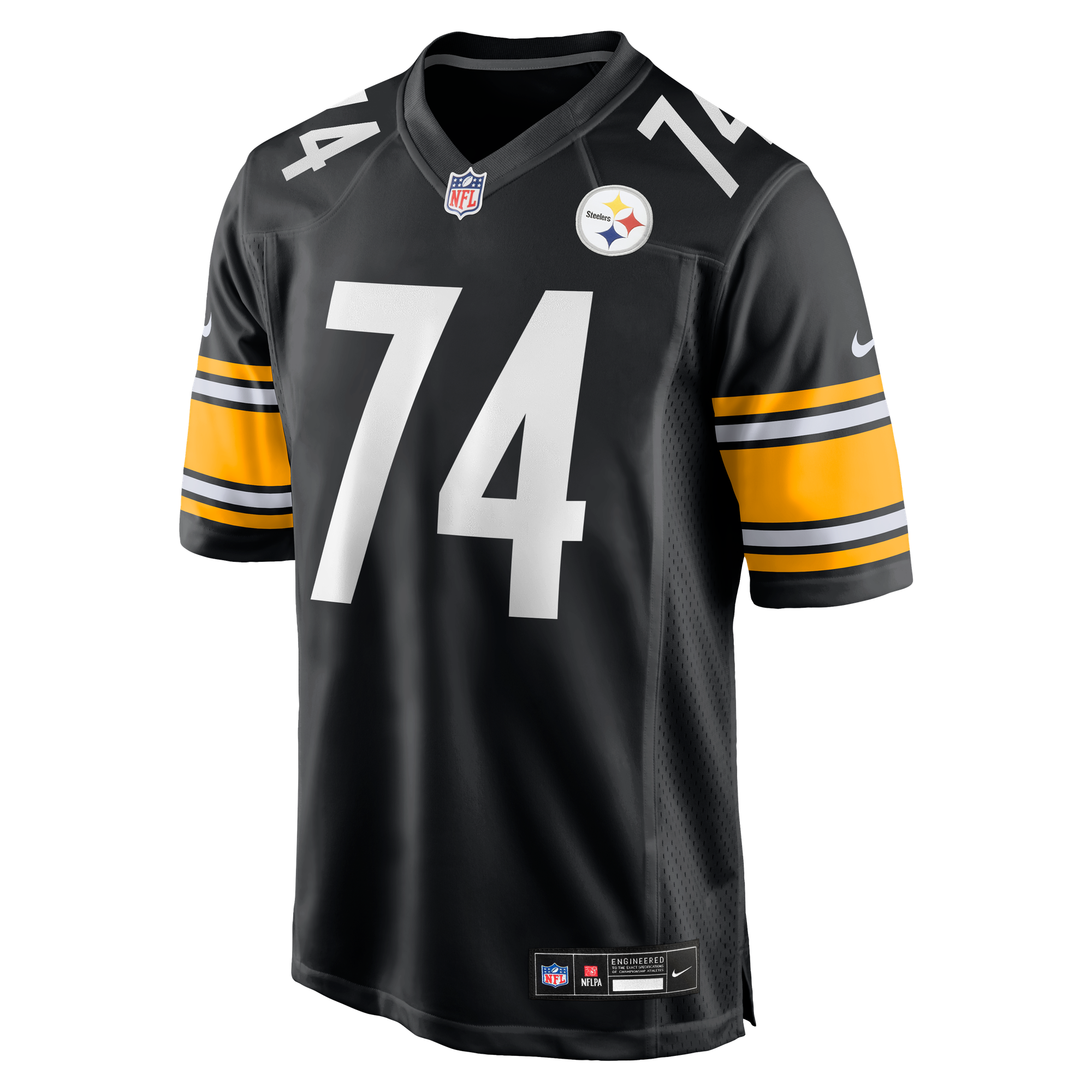 Spencer Anderson Pittsburgh Steelers Game Jersey Black NFL Football Fan Wear