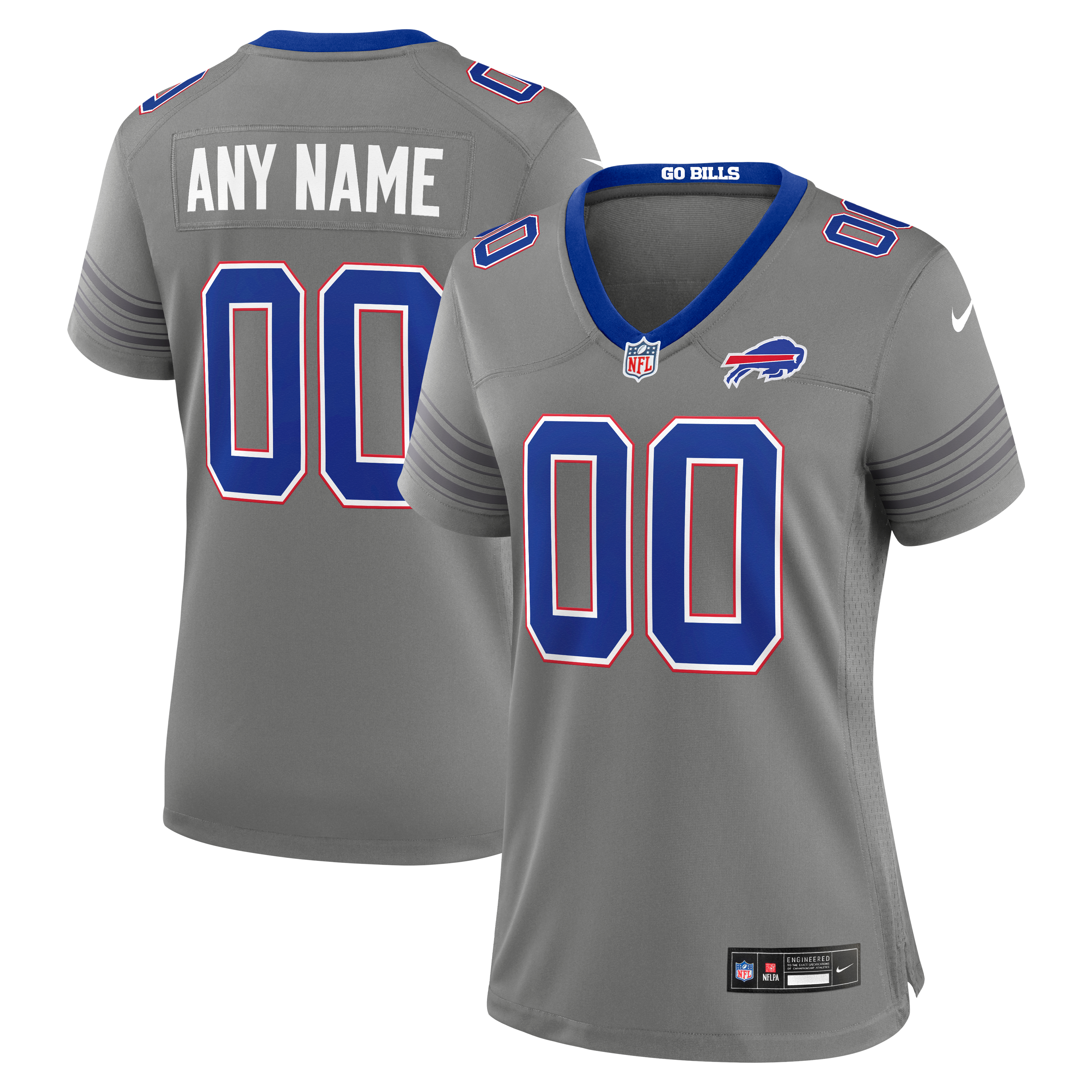 Buffalo Bills Game Jersey Nickel NFL Football Fan Wear Custom Number