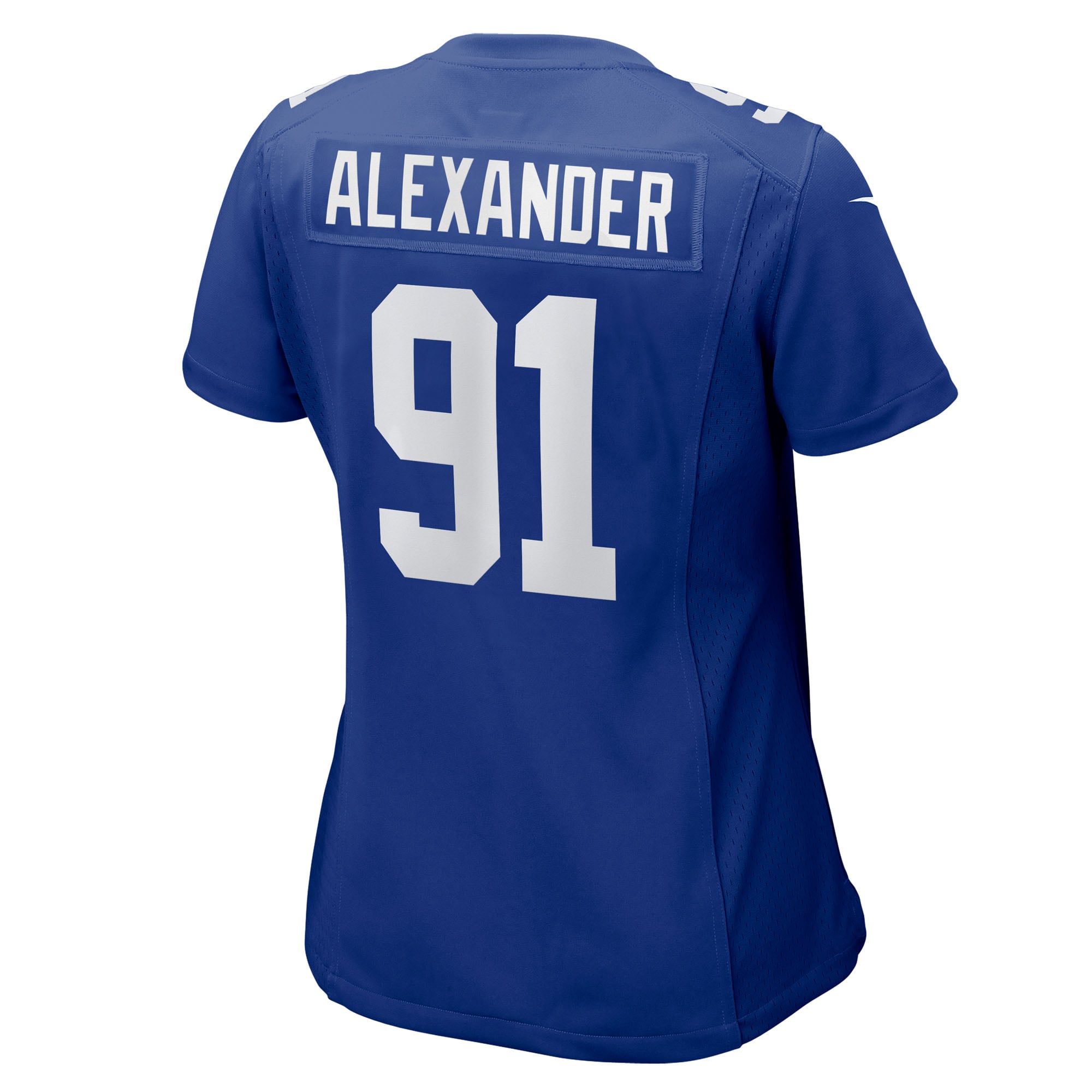 Darius Alexander New York Giants Game Jersey Royal NFL Football Fan Wear