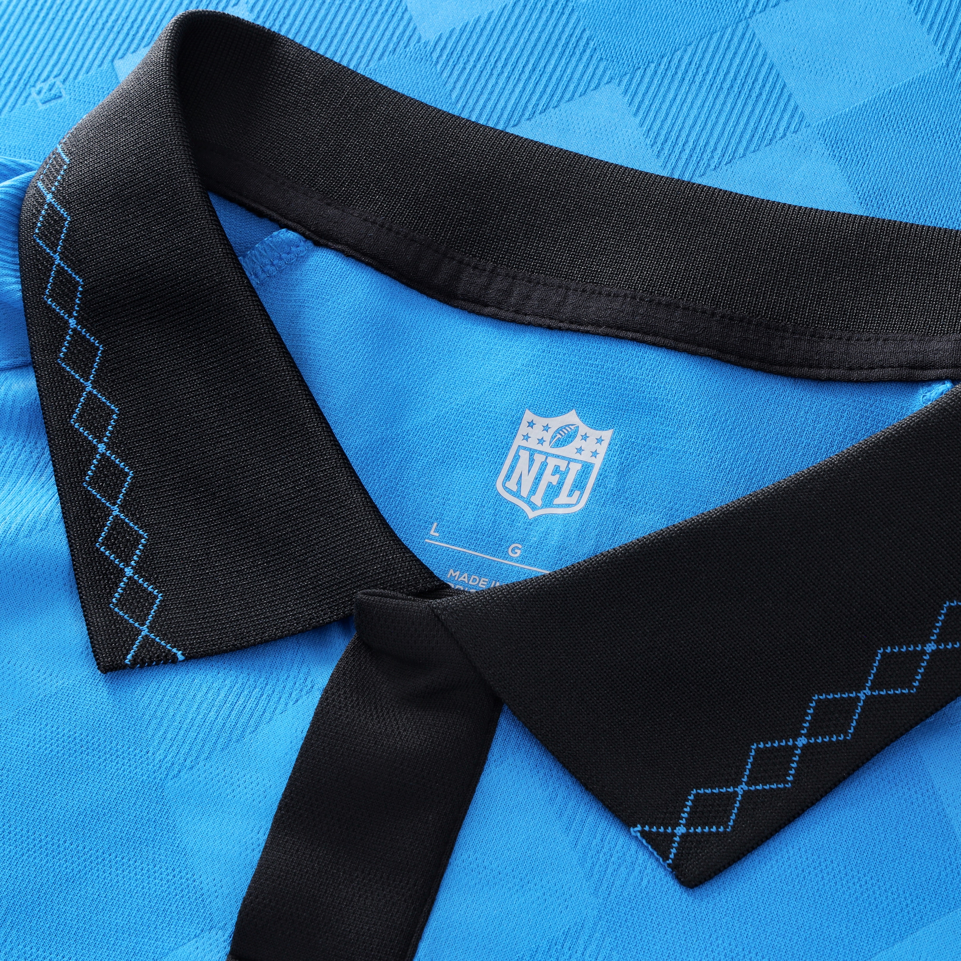 Carolina Panthers Jersey Blue NFL Football Fan Wear