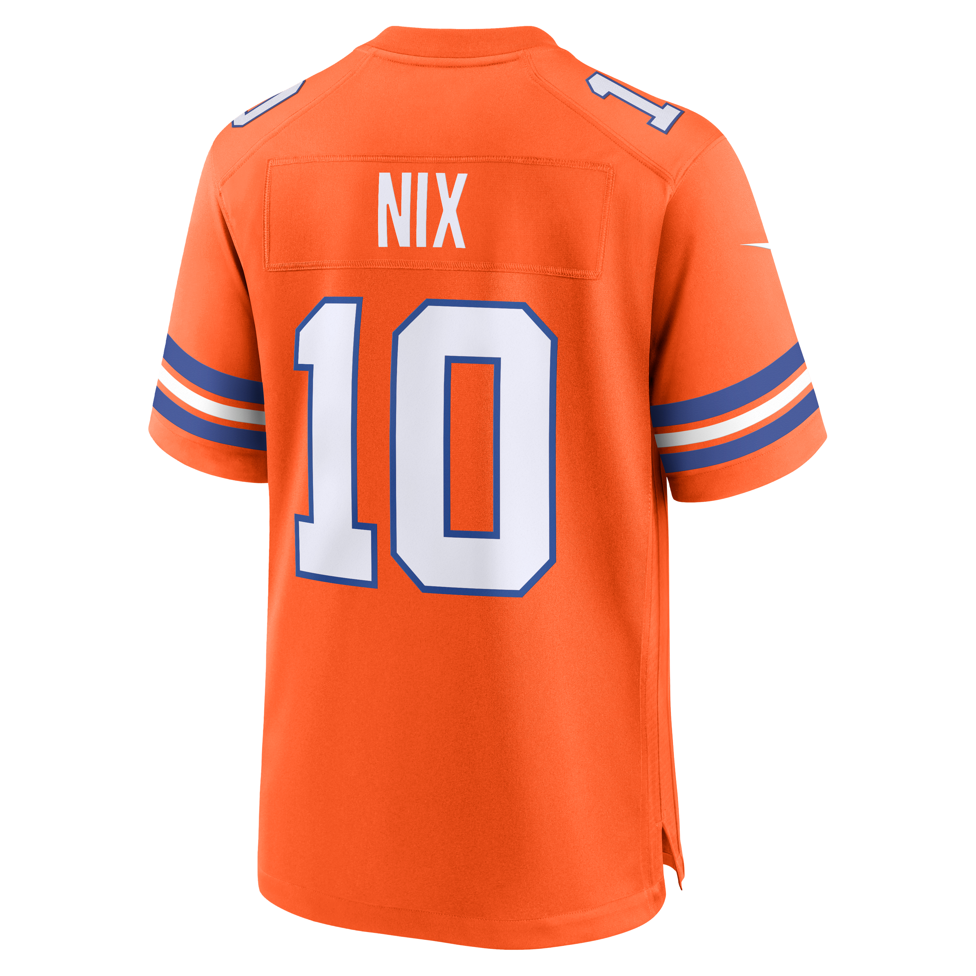 Bo Nix Denver Broncos Game Jersey Orange NFL Football Fan Wear