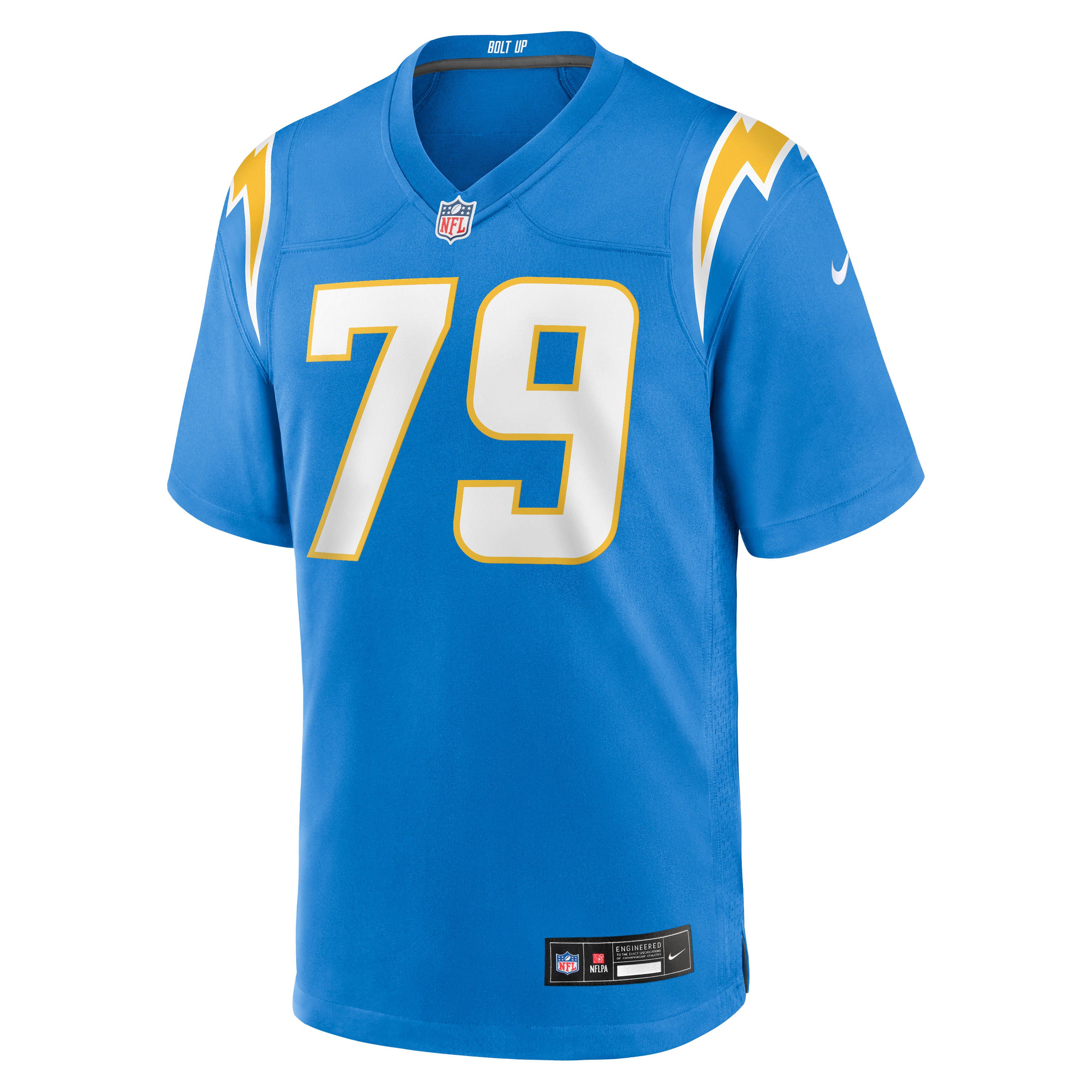 Trey Pipkins Los Angeles Chargers Game Jersey Powder Blue NFL Football Fan Wear Trey Pipkins