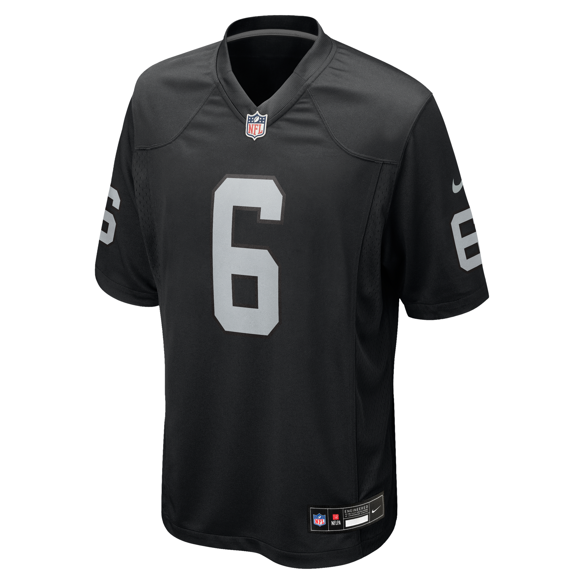 AJ Cole Las Vegas Raiders Game Jersey Black NFL Football Fan Wear AJ Cole