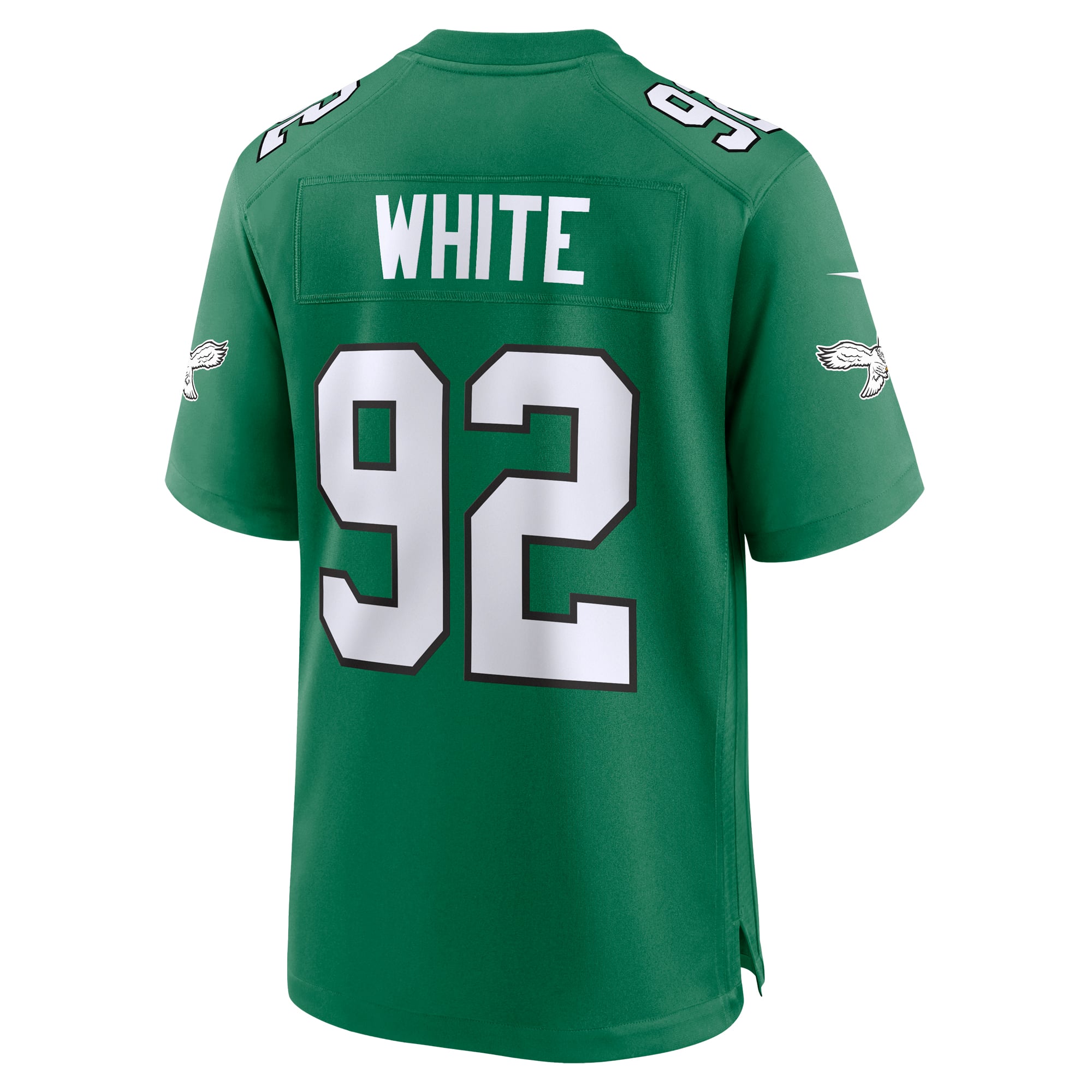 Reggie White Retired Philadelphia Eagles Game Jersey White NFL Football Fan Wear Reggie White Retired