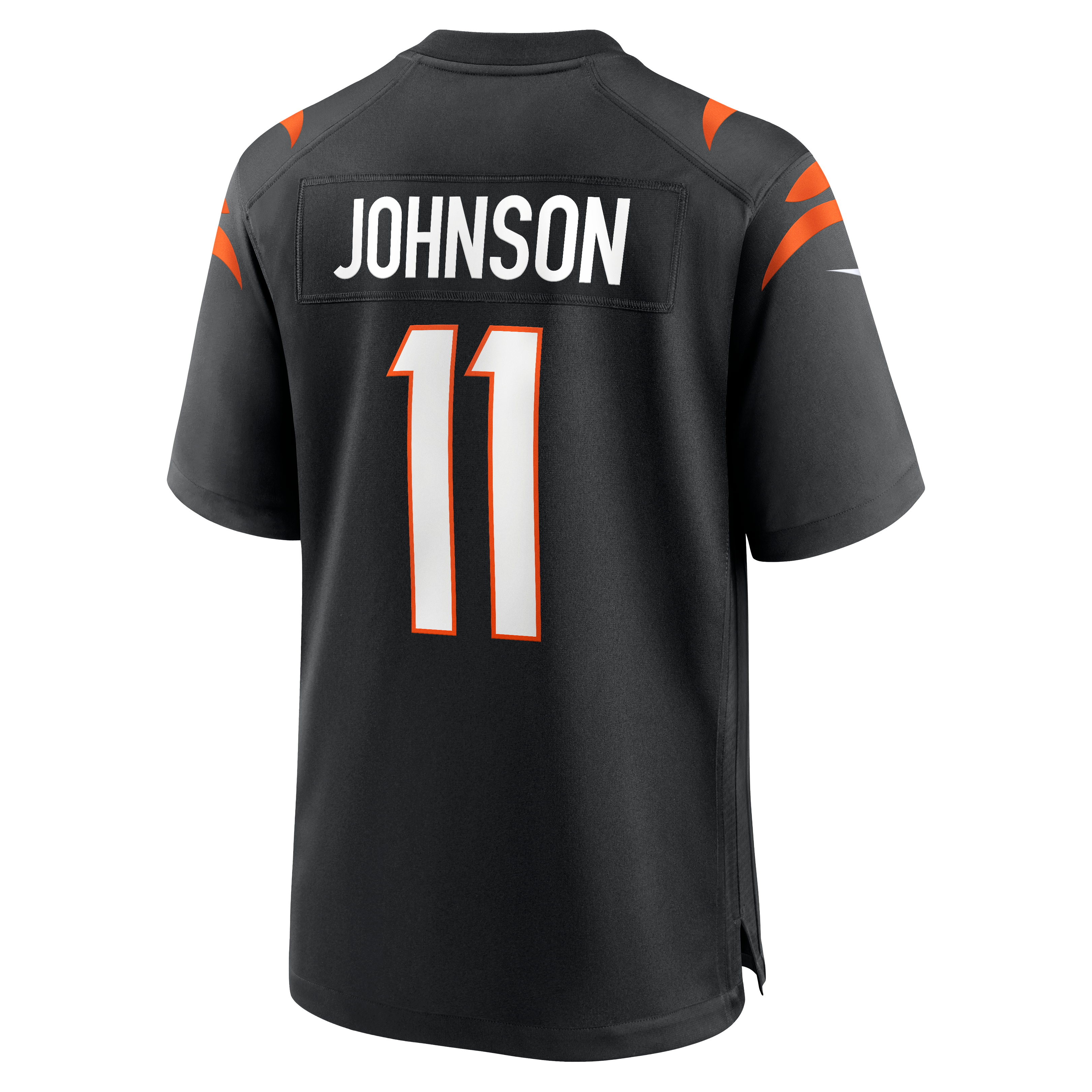 Josh Johnson Cincinnati Bengals Game Jersey Black NFL Football Fan Wear