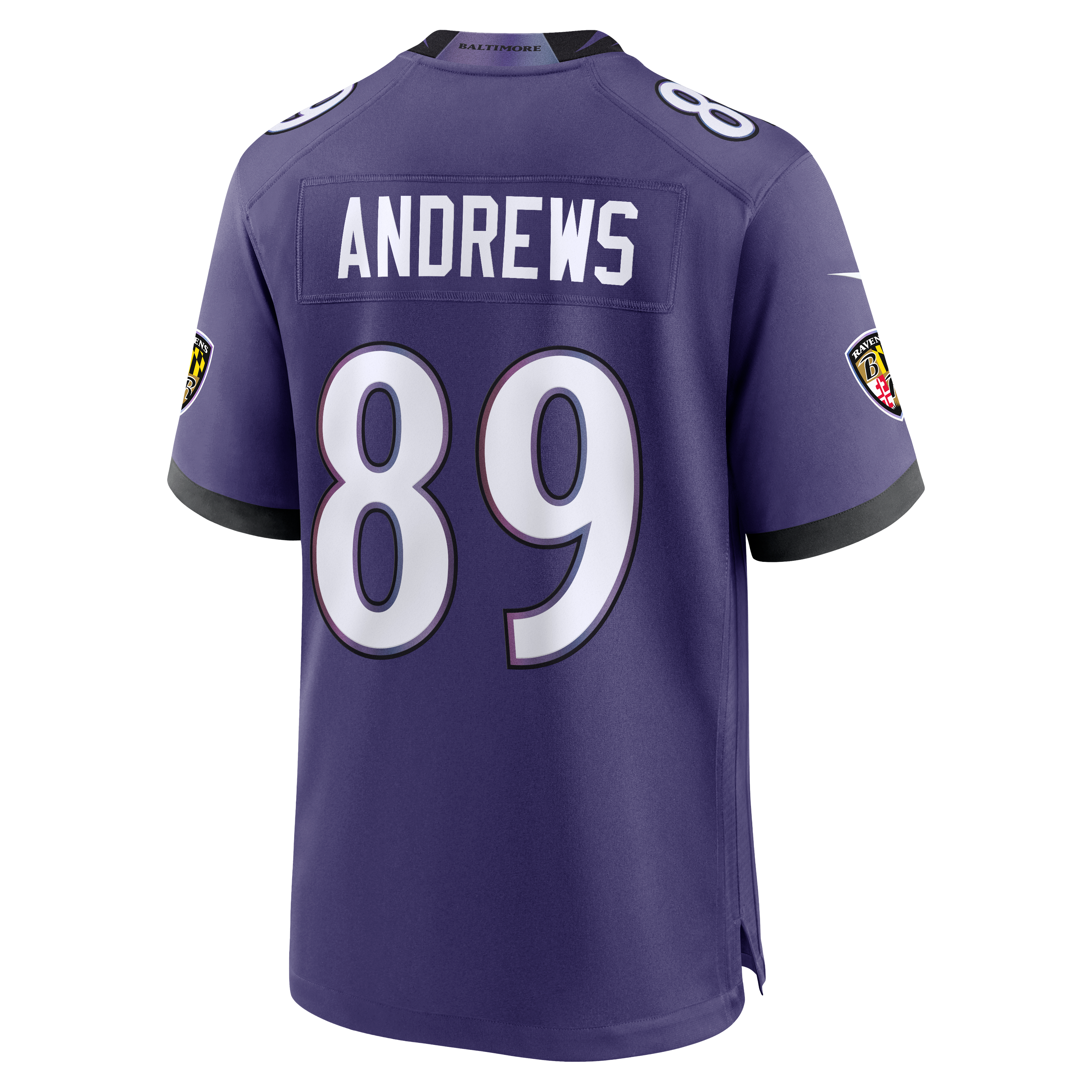 Mark Andrews Baltimore Ravens Game Jersey Purple NFL Football Fan Wear Mark Andrews