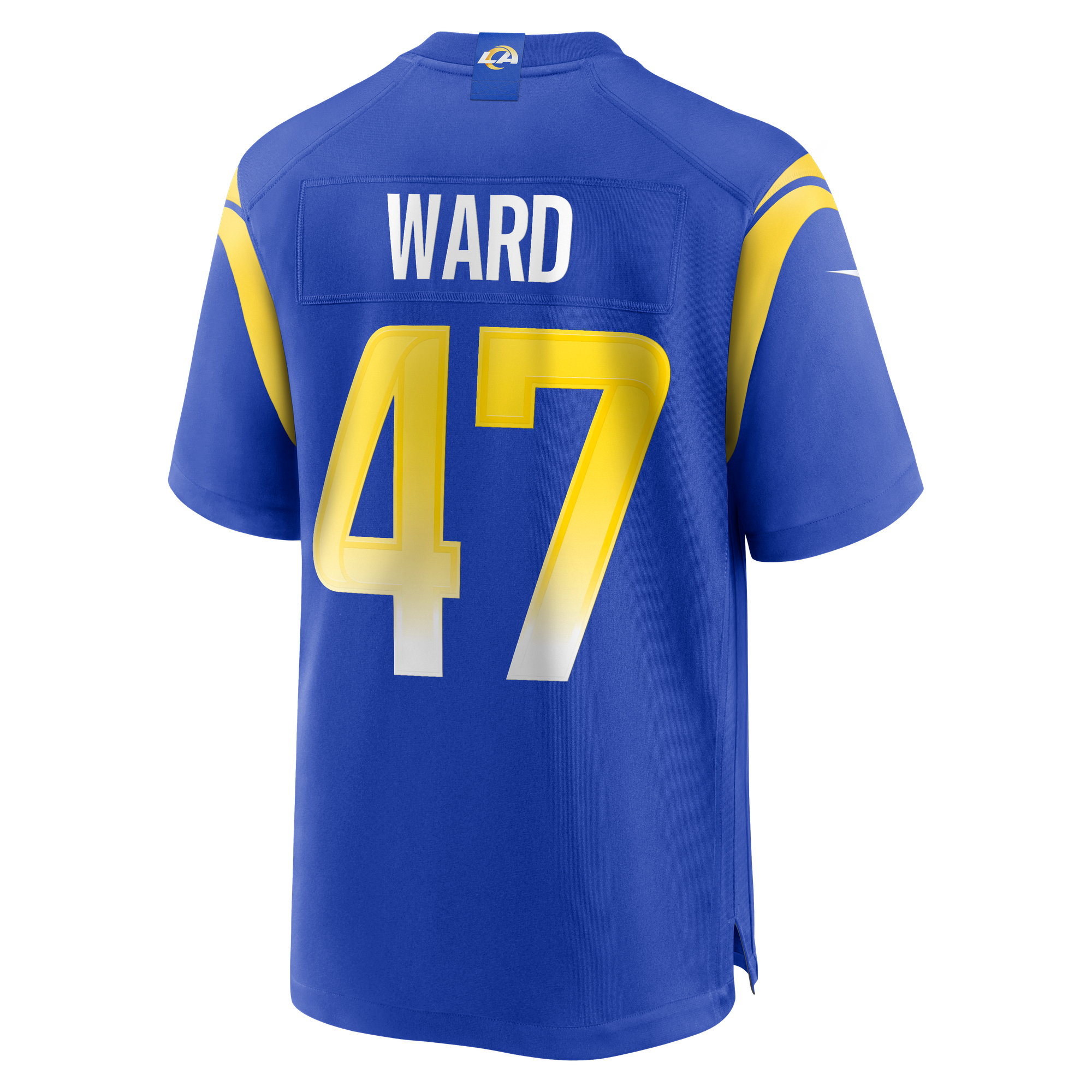 Alex Ward Los Angeles Rams Game Jersey Royal NFL Football Fan Wear Alex Ward
