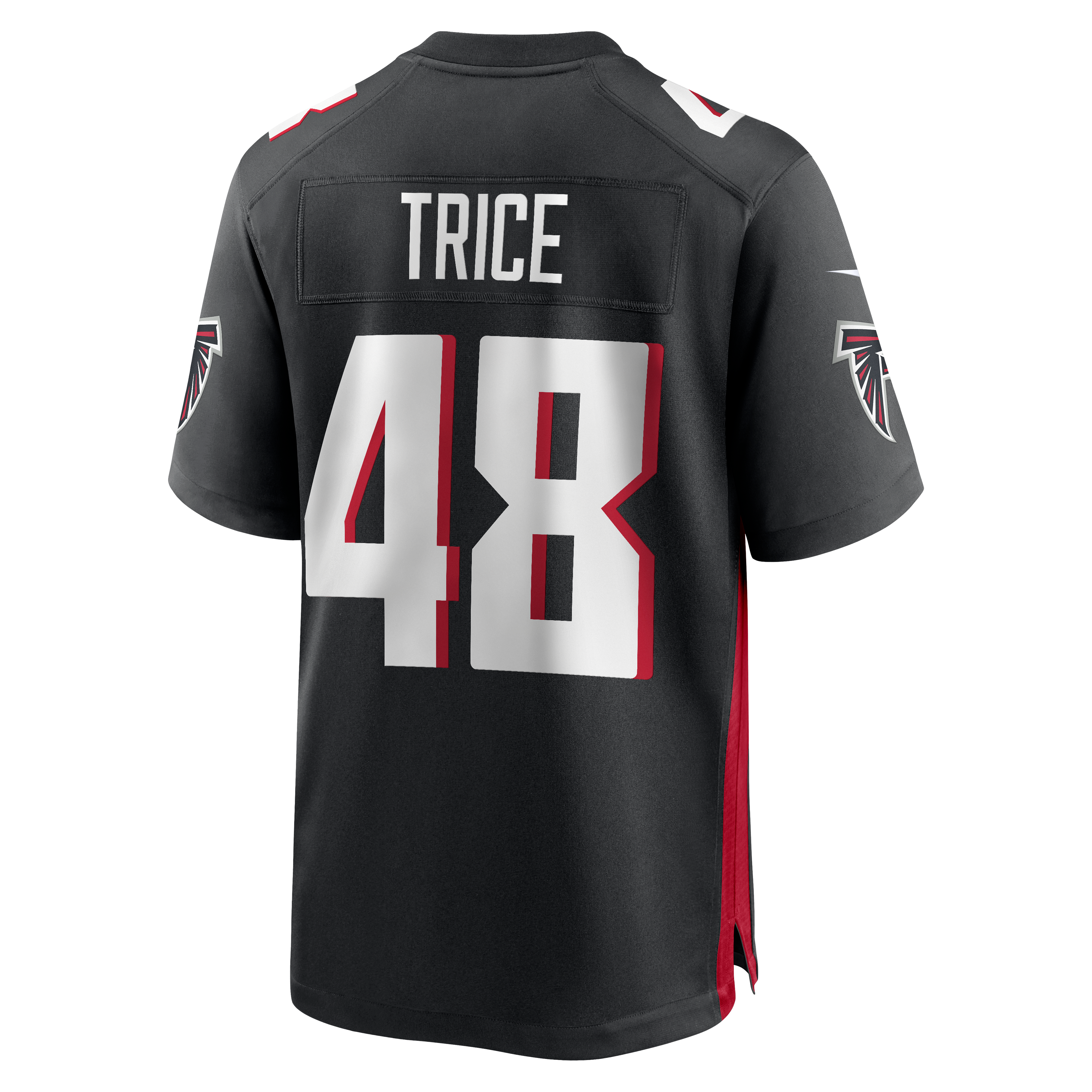 Bralen Trice Atlanta Falcons Game Jersey Black NFL Football Fan Wear Bralen Trice