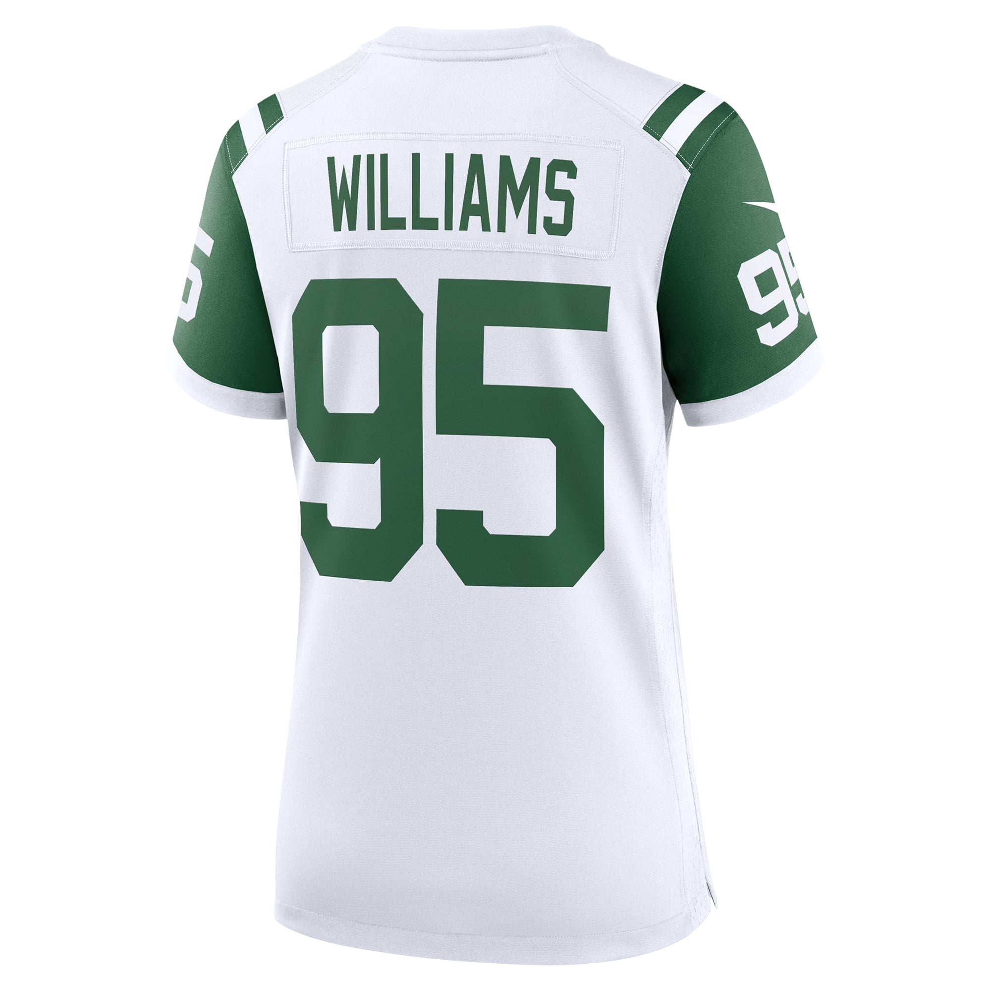 Quinnen Williams New York Jets Game Jersey White NFL Football Fan Wear Quinnen Williams
