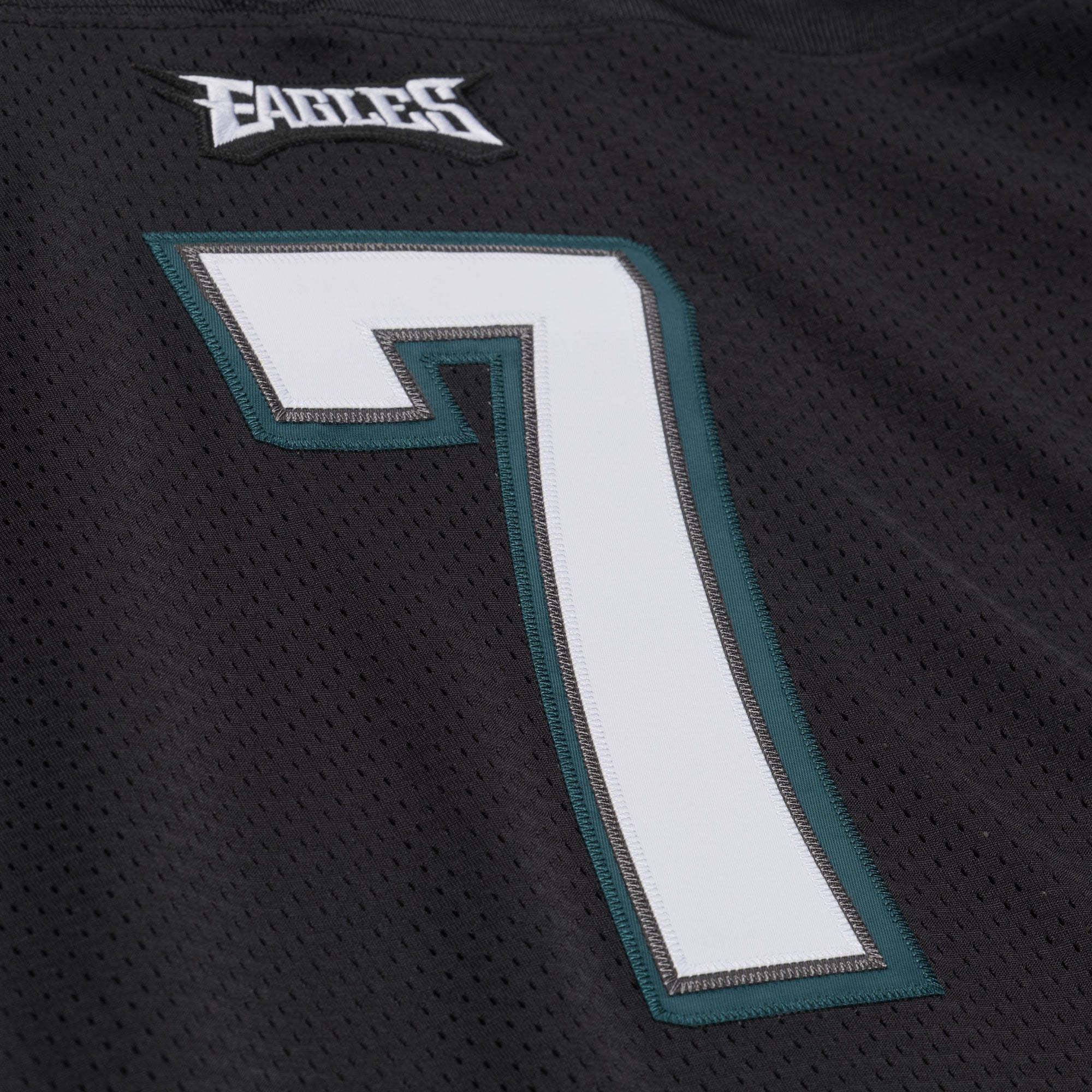 Michael Vick Mitchell Philadelphia Eagles Throwback Jersey Black NFL Football Fan Wear Michael Vick Mitchell