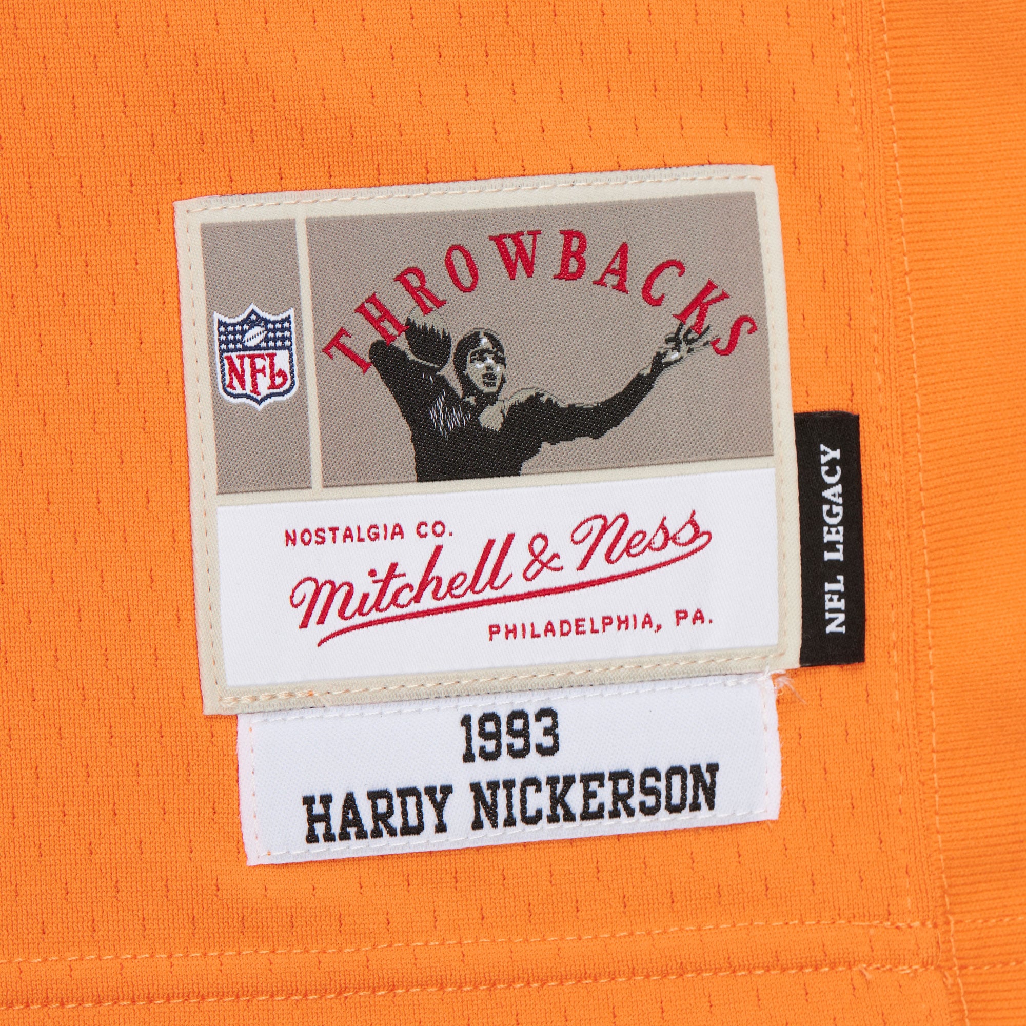 Hardy Nickerson Mitchell Tampa Bay Buccaneers Replica Jersey Orange NFL Football Fan Wear