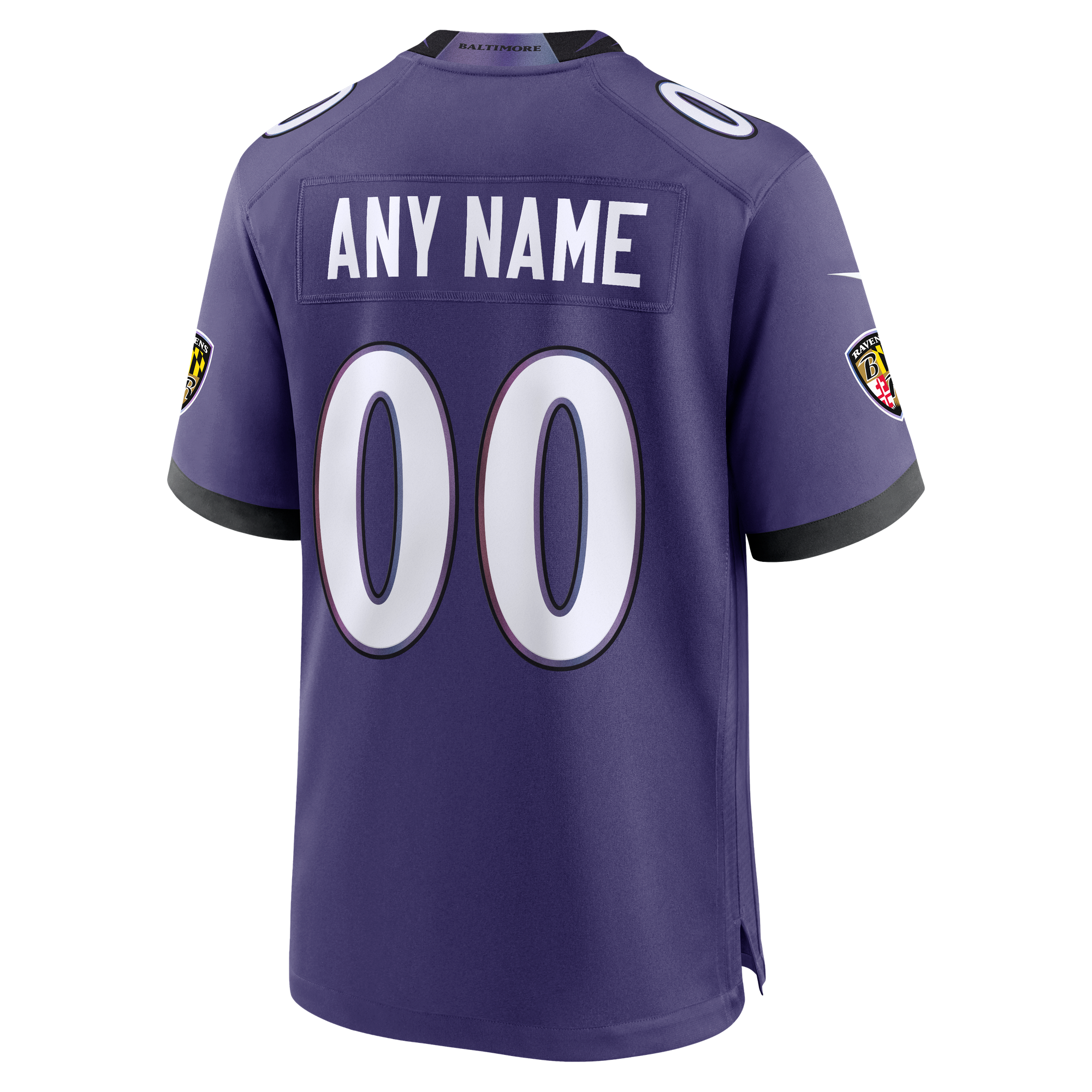 Baltimore Ravens Game Jersey Purple NFL Football Fan Wear