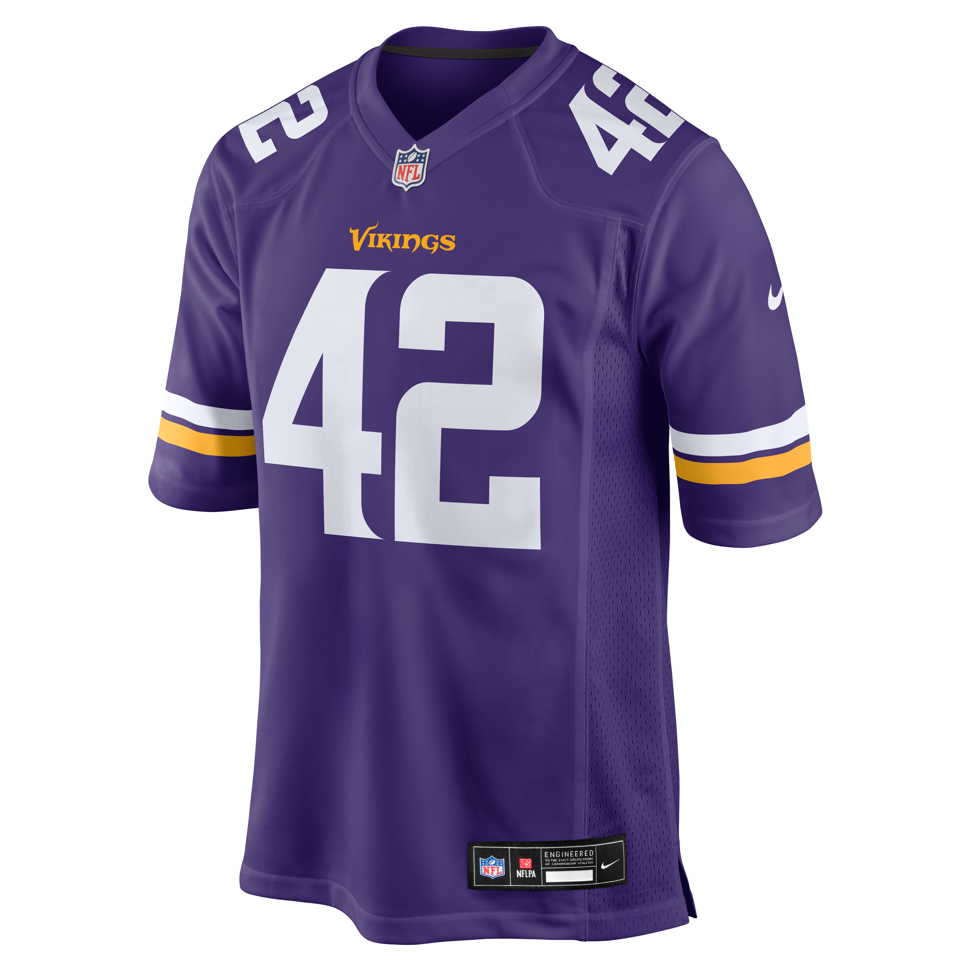 Andrew DePaola Minnesota Vikings Game Jersey Purple NFL Football Fan Wear