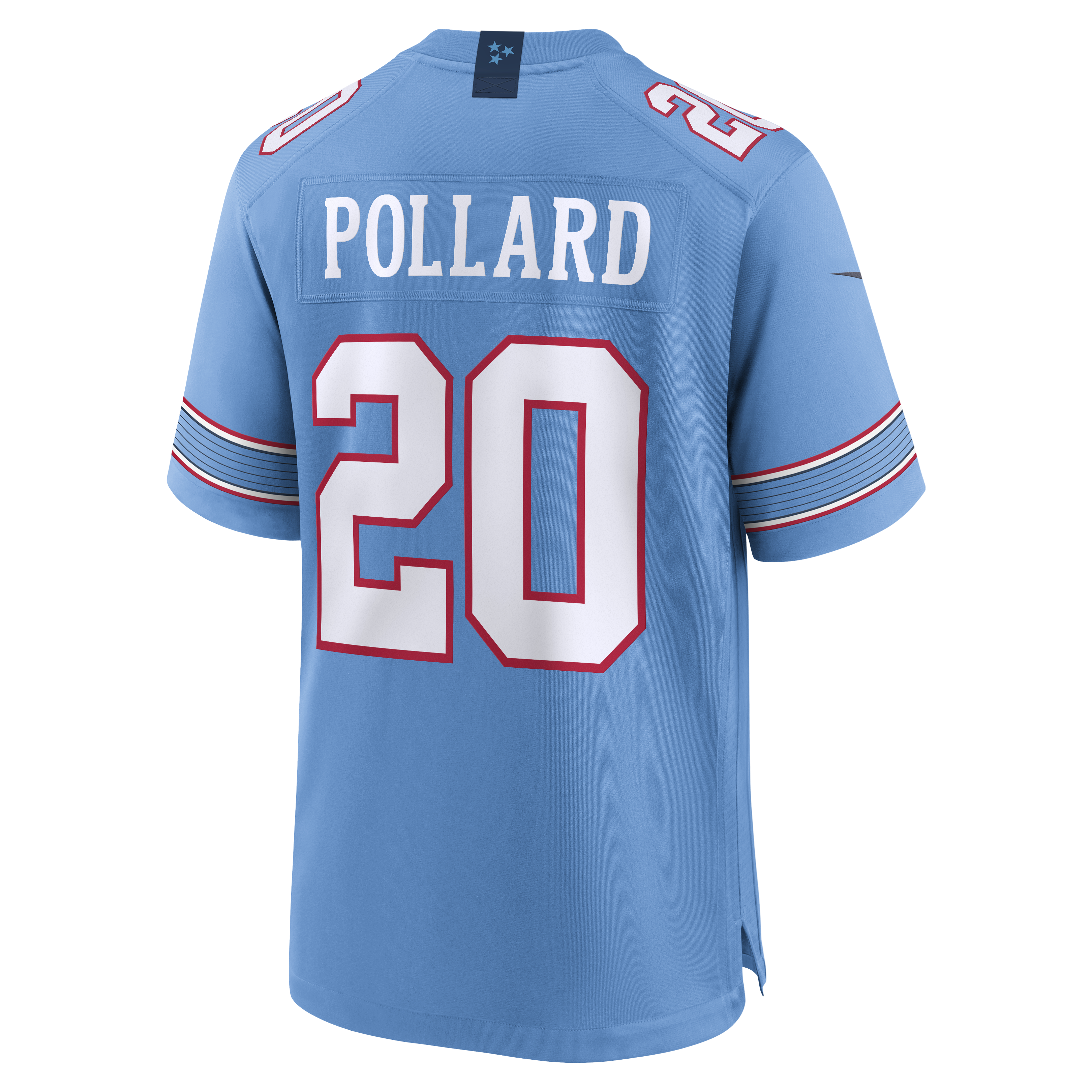 Tony Pollard Tennessee Titans Game Jersey Light Blue NFL Football Fan Wear