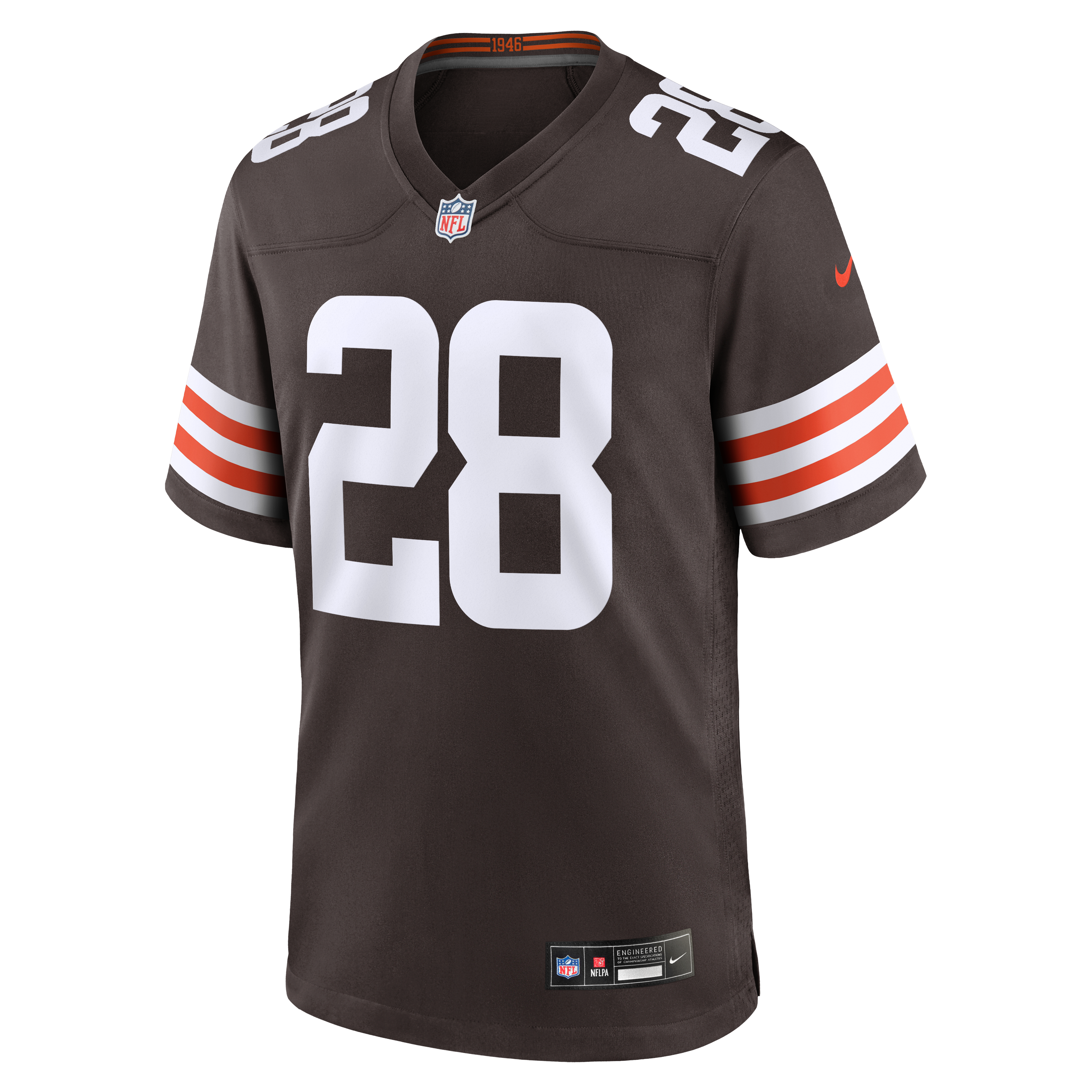 Tre Avery Cleveland Browns Game Jersey Brown NFL Football Fan Wear Tre Avery