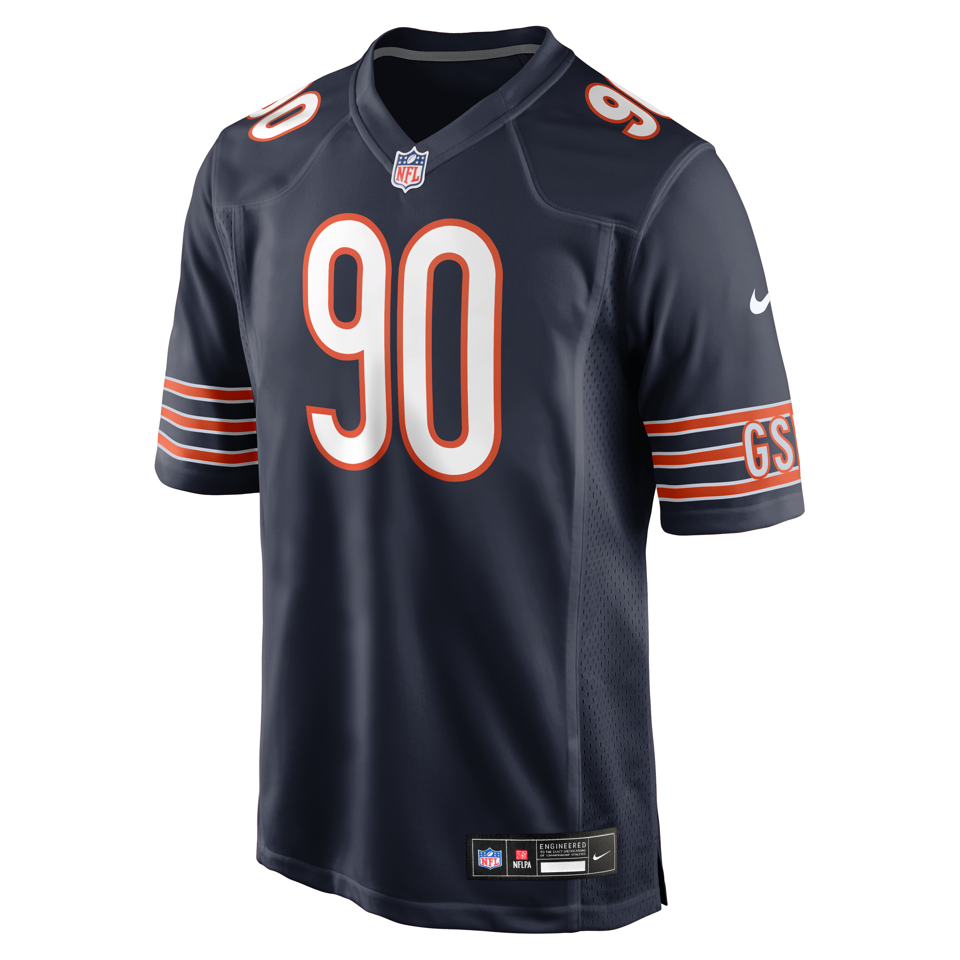 Neville Gallimore Chicago Bears Game Jersey Navy NFL Football Fan Wear