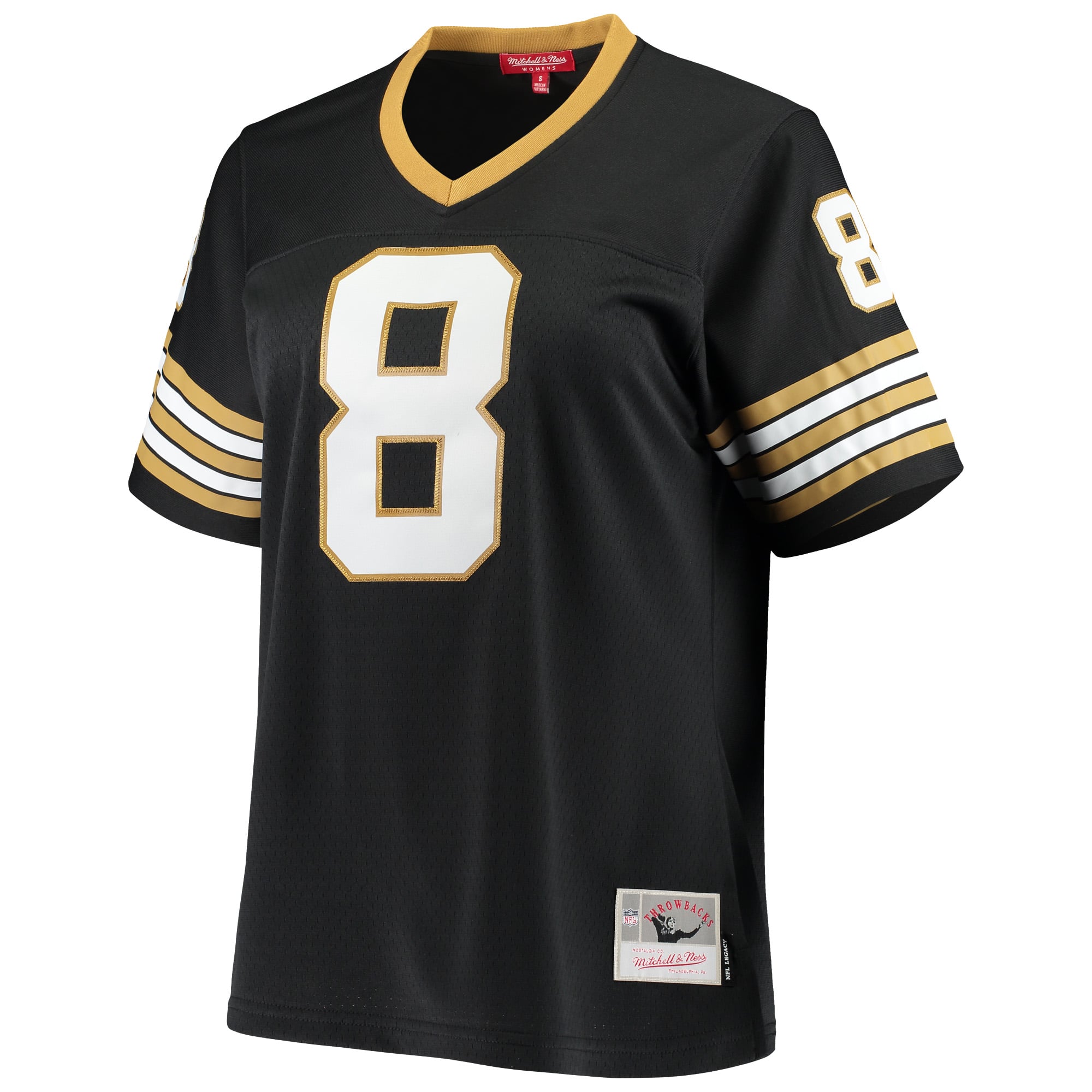 Archie Manning New Orleans Saints Replica Jersey Black NFL Football Fan Wear Archie Manning