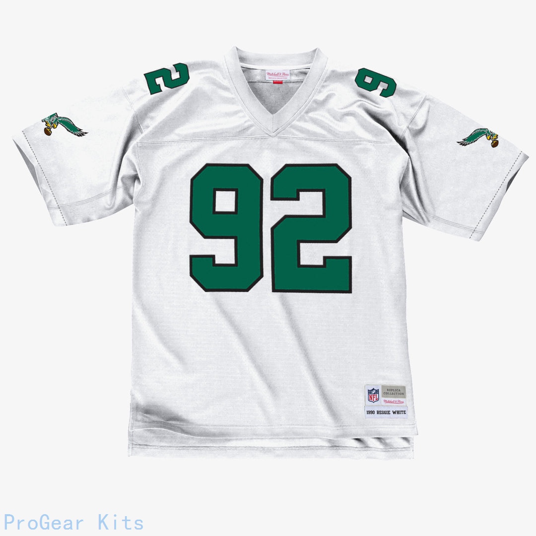 Reggie Philadelphia Eagles Replica Jersey White NFL Football Fan Wear