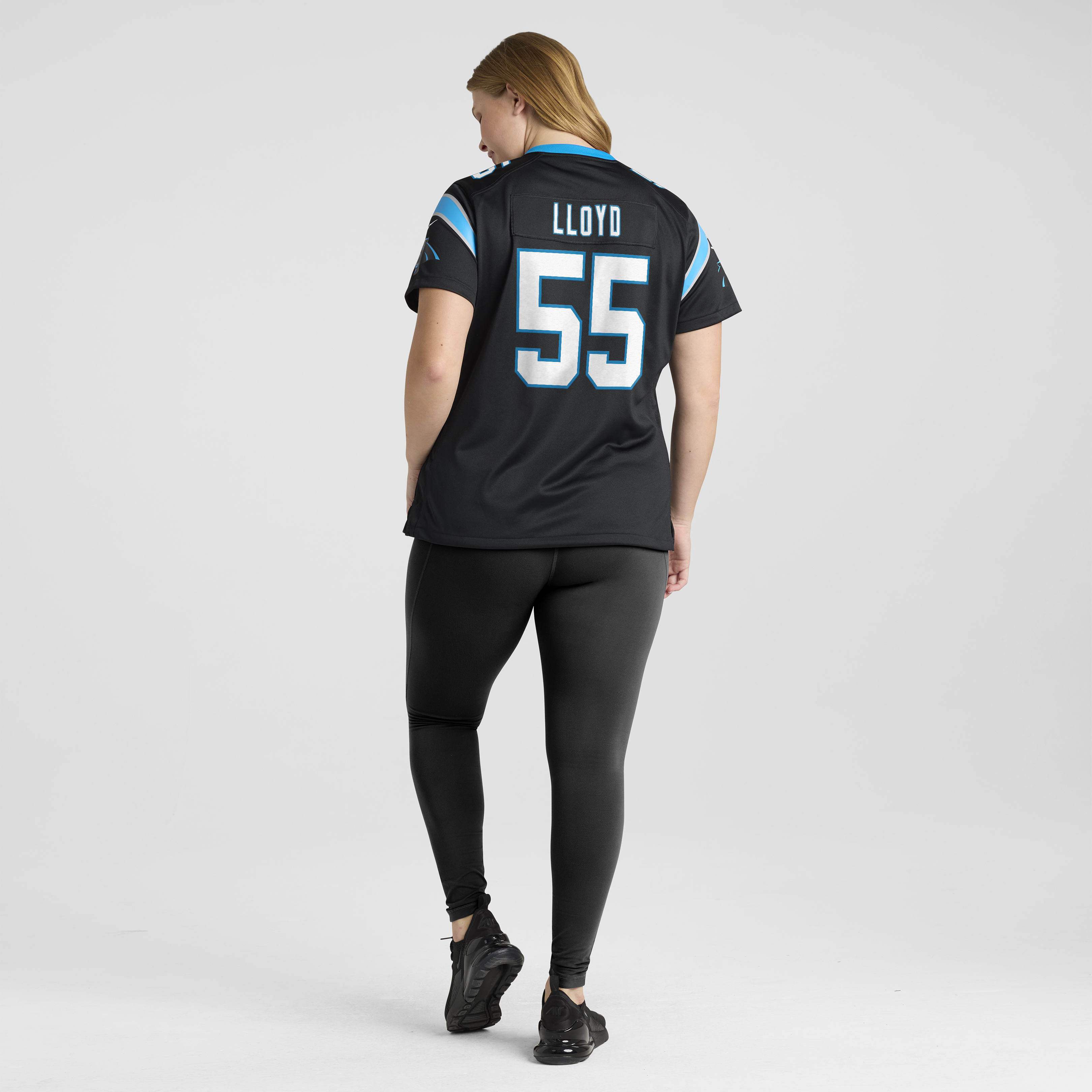 Devin Lloyd Carolina Panthers Game Jersey Black NFL Football Fan Wear Devin Lloyd