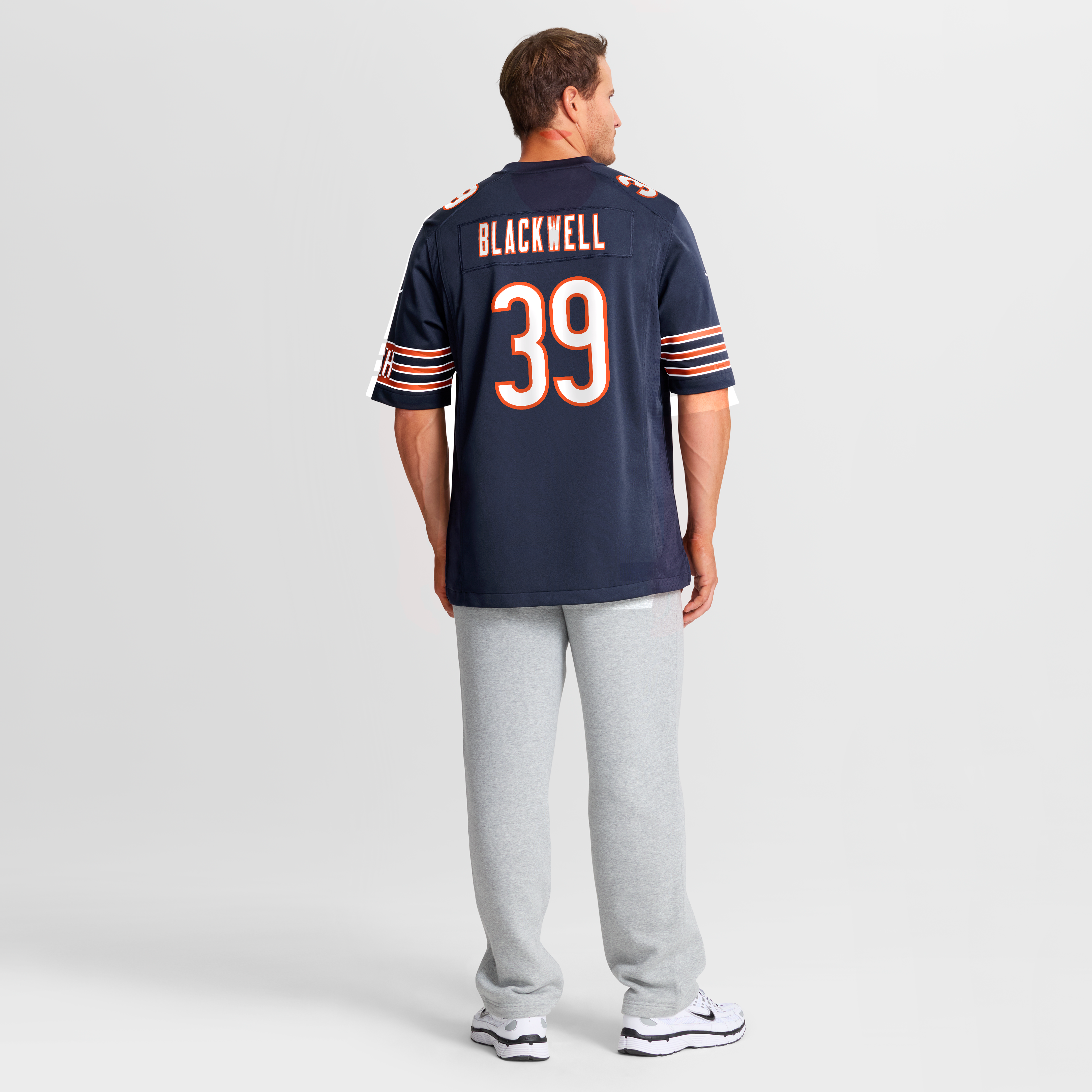 Josh Blackwell Chicago Bears Player Jersey Navy NFL Football Fan Wear