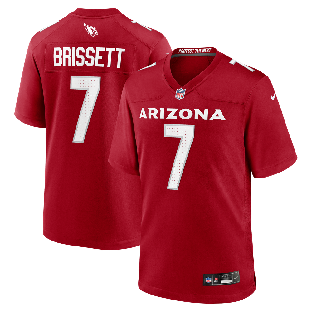 Jacoby Brissett Arizona Cardinals Game Jersey Cardinal NFL Football Fan Wear