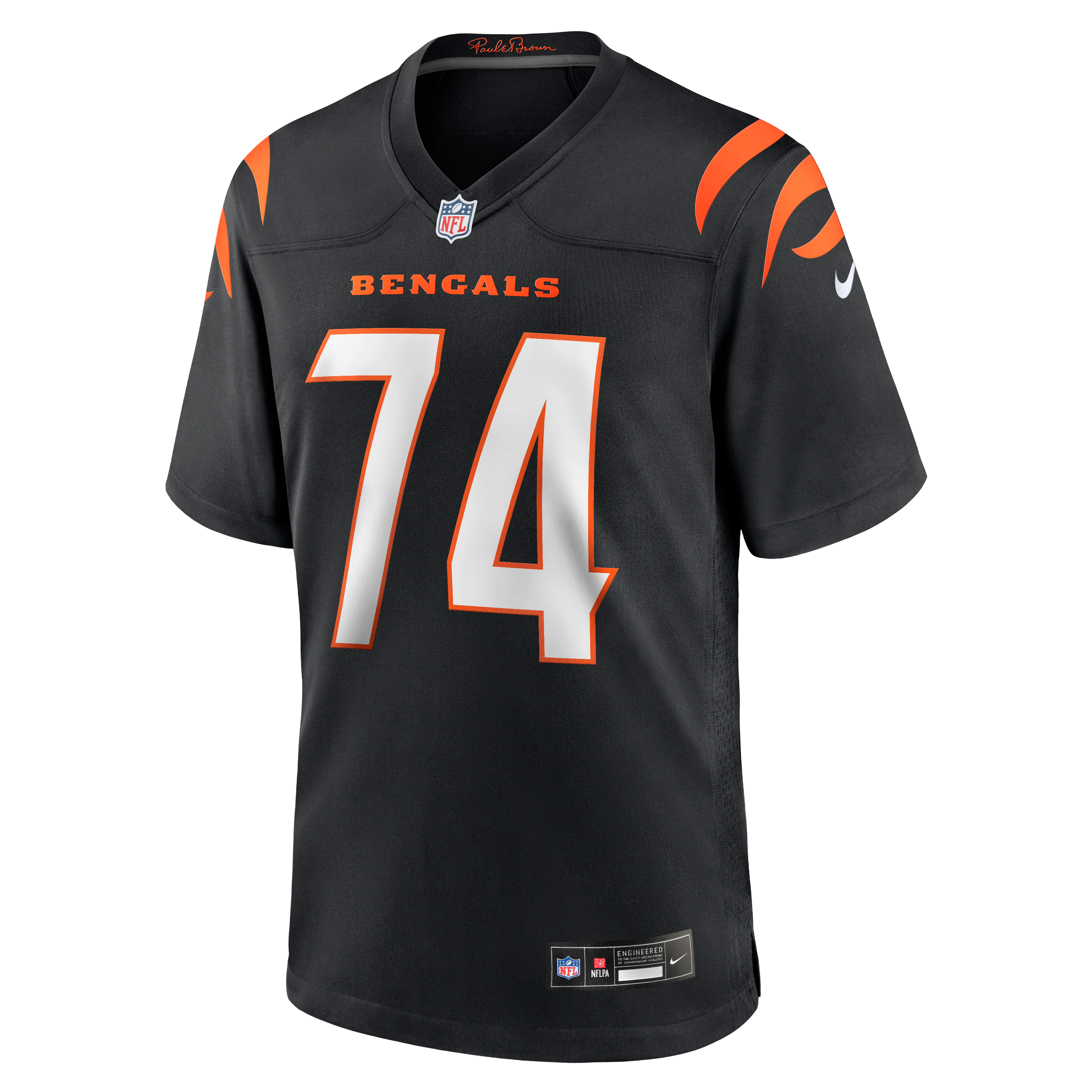 Jalen Rivers Cincinnati Bengals Game Jersey Black NFL Football Fan Wear Jalen Rivers