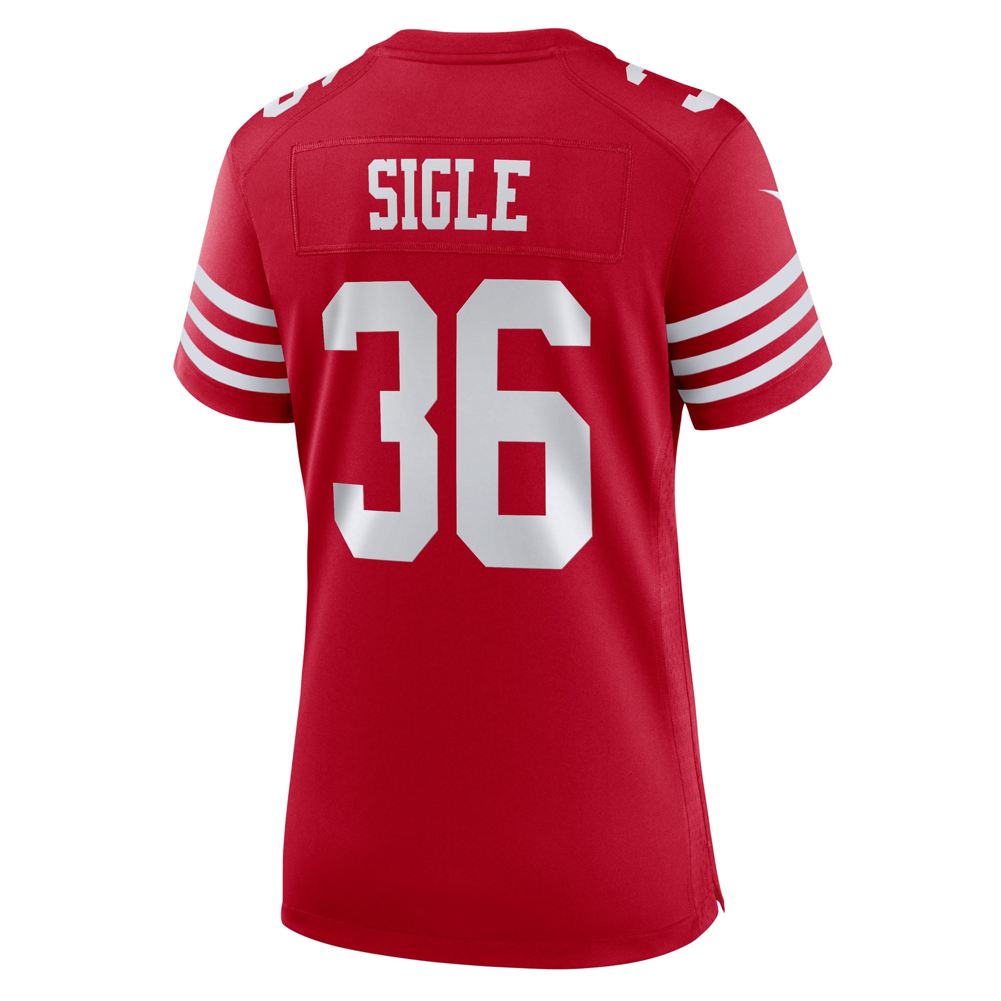Marques Sigle San Francisco 49ers Game Jersey Scarlet NFL Football Fan Wear Marques Sigle