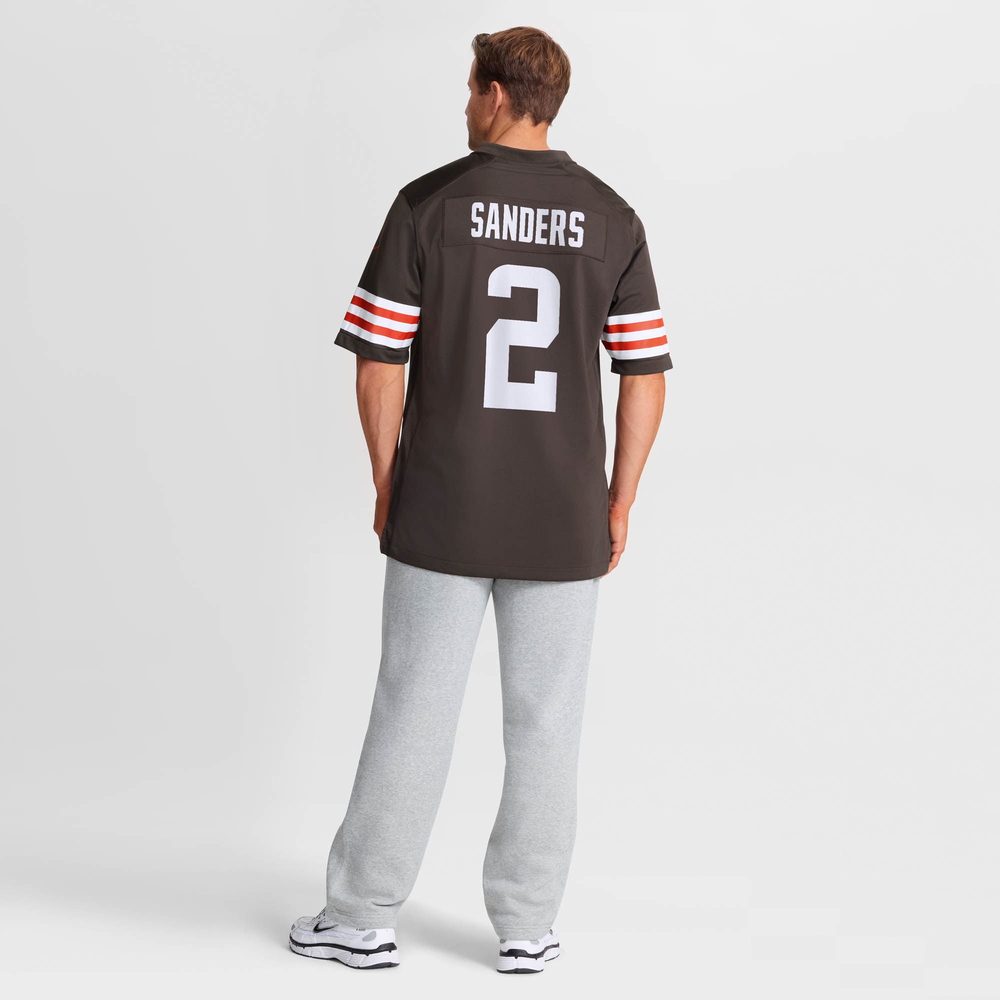 Shedeur Sanders Cleveland Browns Game Jersey Brown NFL Football Fan Wear Shedeur Sanders