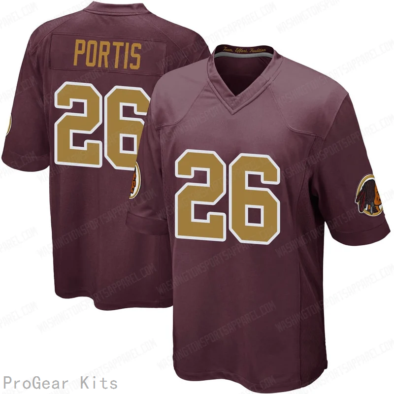Clinton Portis Washington Commanders Legend Jersey No.26 Burgundy NFL Football Fan Wear