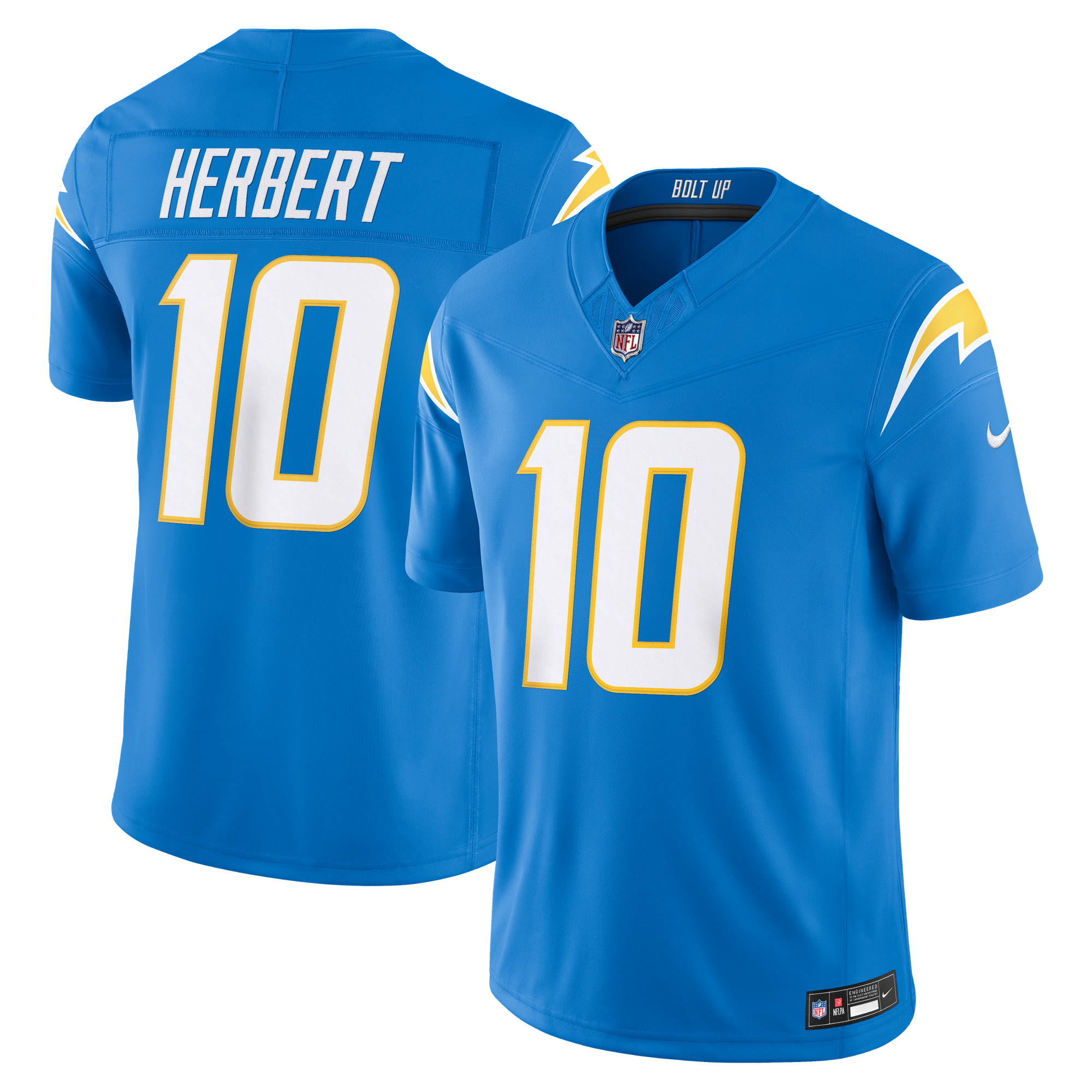 Justin Herbert Los Angeles Chargers Limited Jersey NFL Football Fan Wear