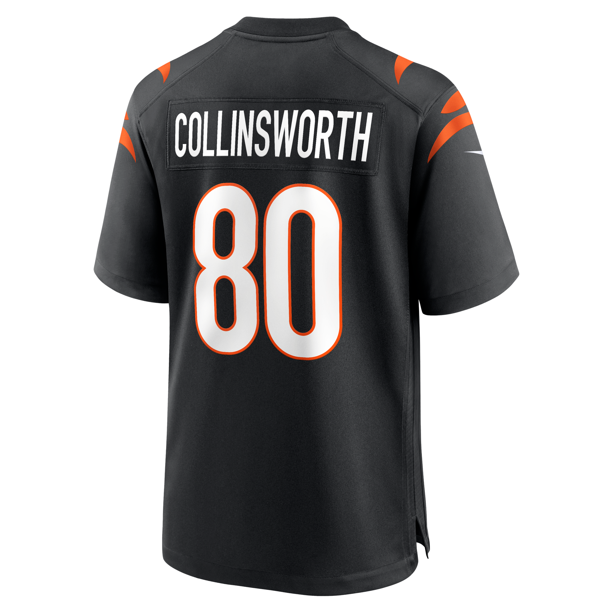Retired Cris Collinsworth Cincinnati Bengals Player Jersey Black NFL Football Fan Wear Retired Cris Collinsworth
