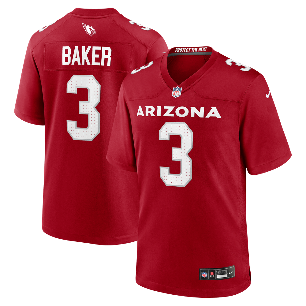 Budda Baker Arizona Cardinals Player Jersey Cardinal NFL Football Fan Wear