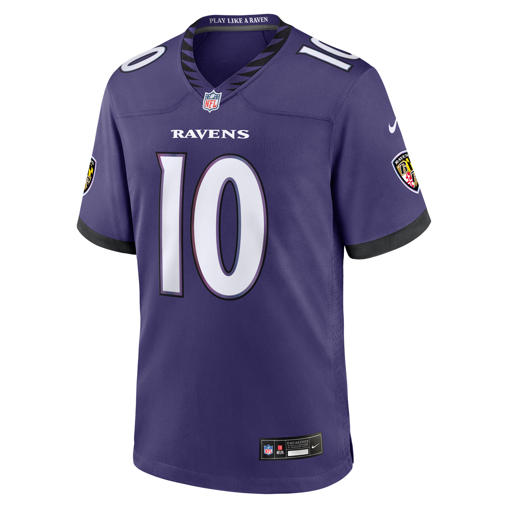 LaJohntay Wester Baltimore Ravens Game Jersey Purple NFL Football Fan Wear LaJohntay Wester