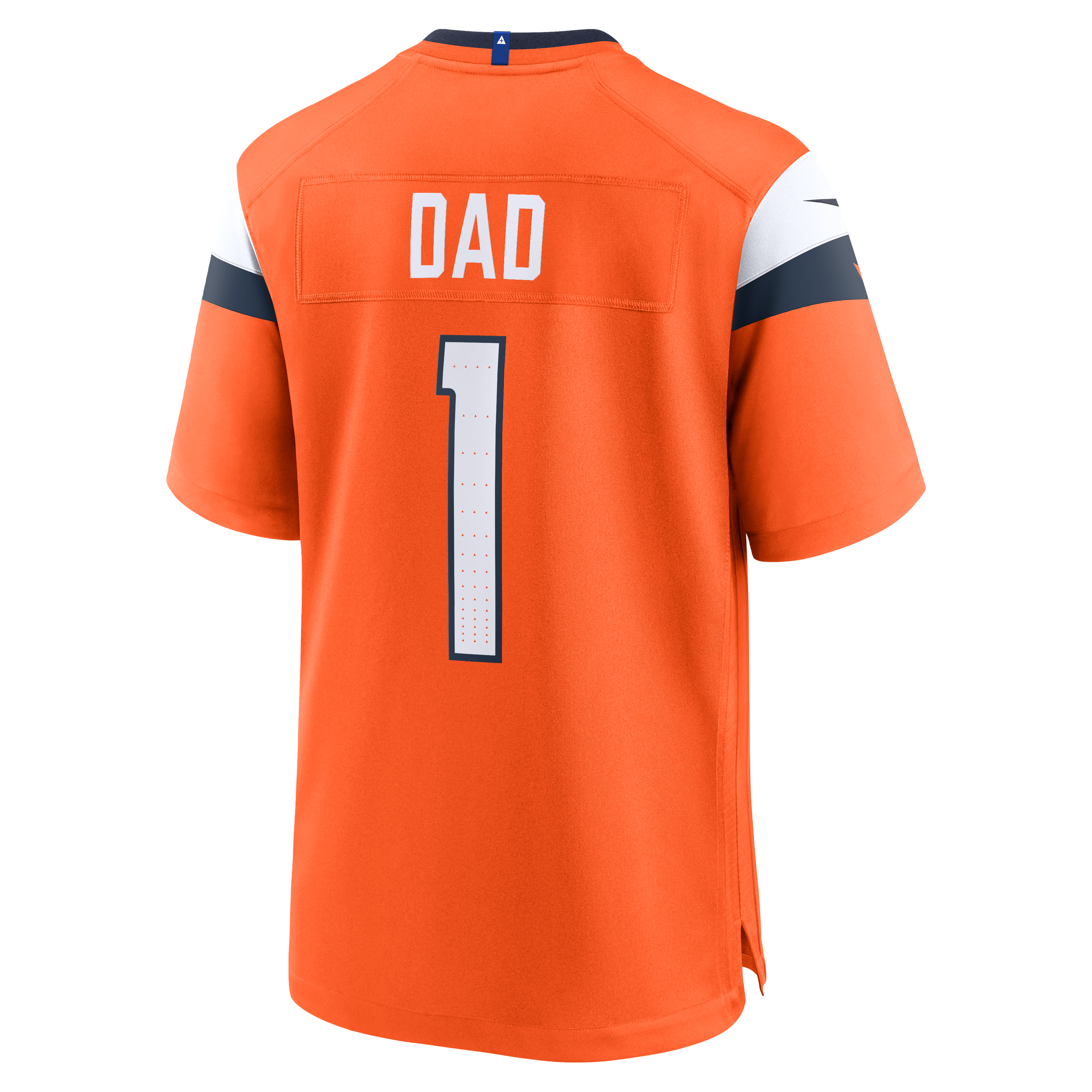 Denver Broncos Game Jersey No.1 Orange NFL Football Fan Wear No.1