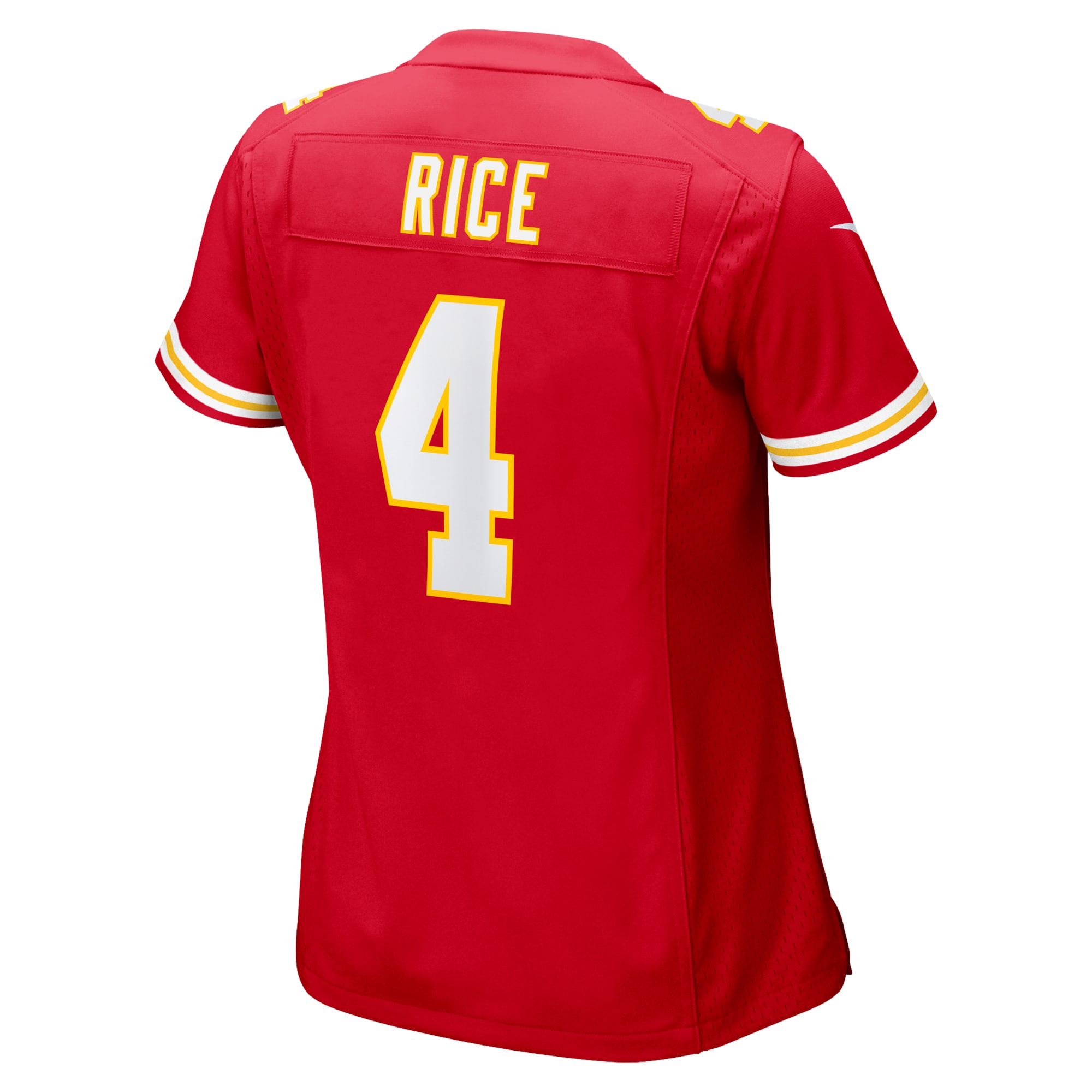 Rashee Rice Kansas City Chiefs Game Jersey Red NFL Football Fan Wear