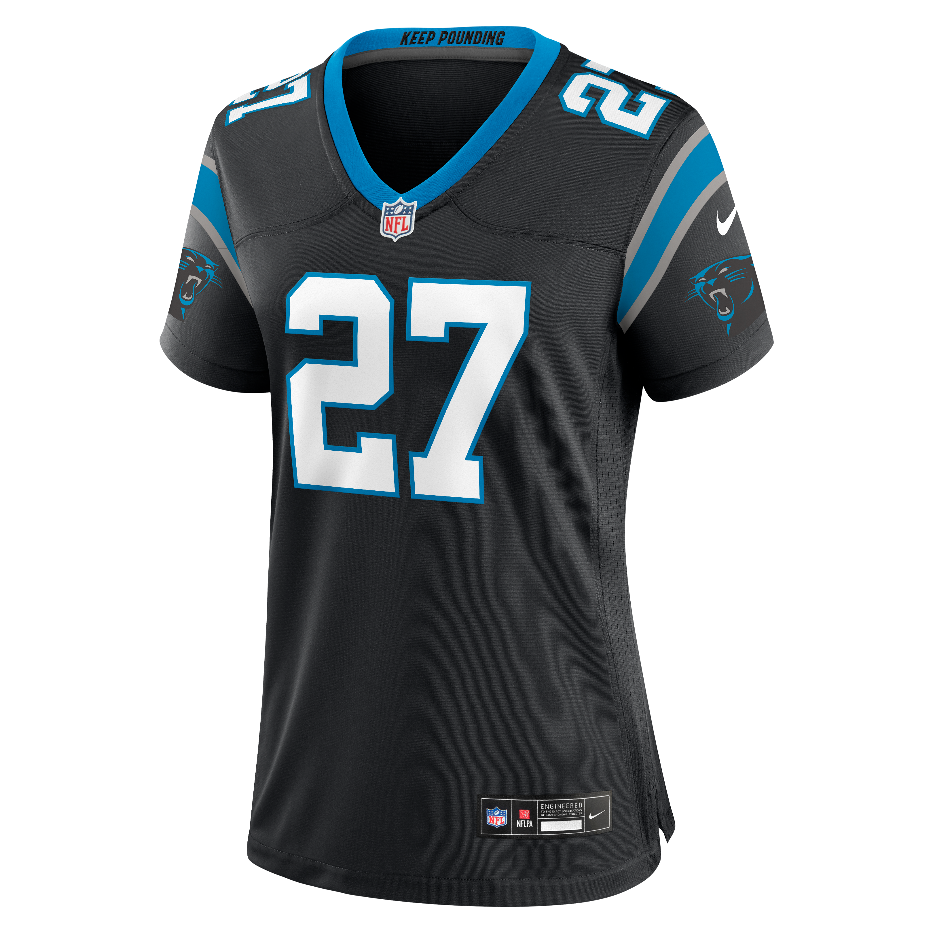 Isaiah Simmons Carolina Panthers Game Jersey Black NFL Football Fan Wear Isaiah Simmons