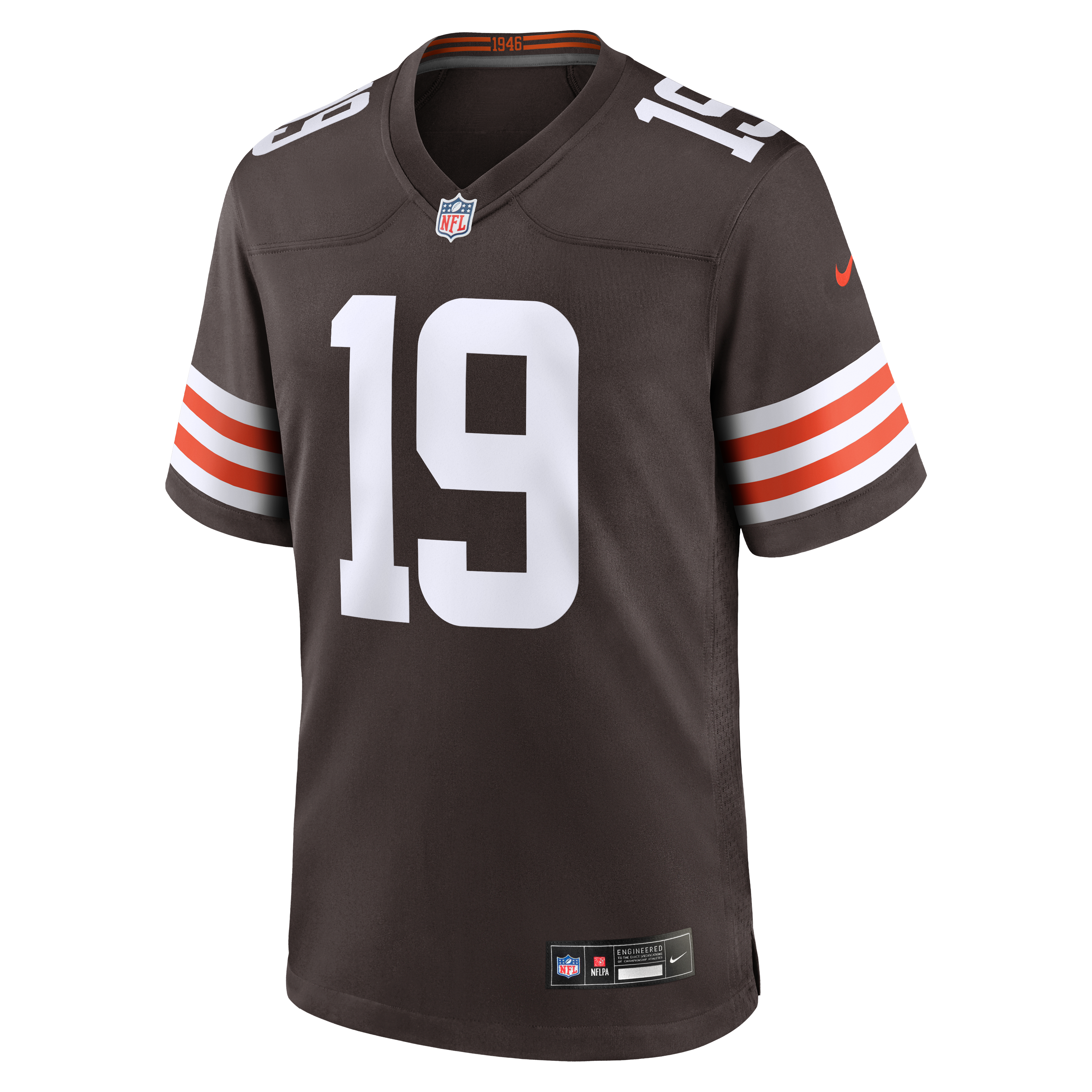 Cedric Tillman Cleveland Browns Game Jersey Brown NFL Football Fan Wear Cedric Tillman