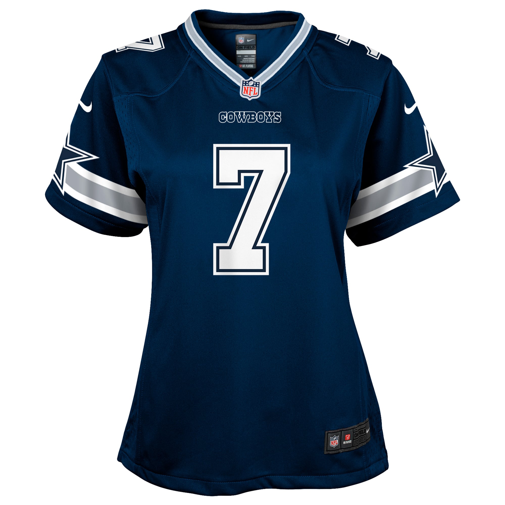Trevon Diggs Dallas Cowboys Game Jersey Navy NFL Football Fan Wear Trevon Diggs