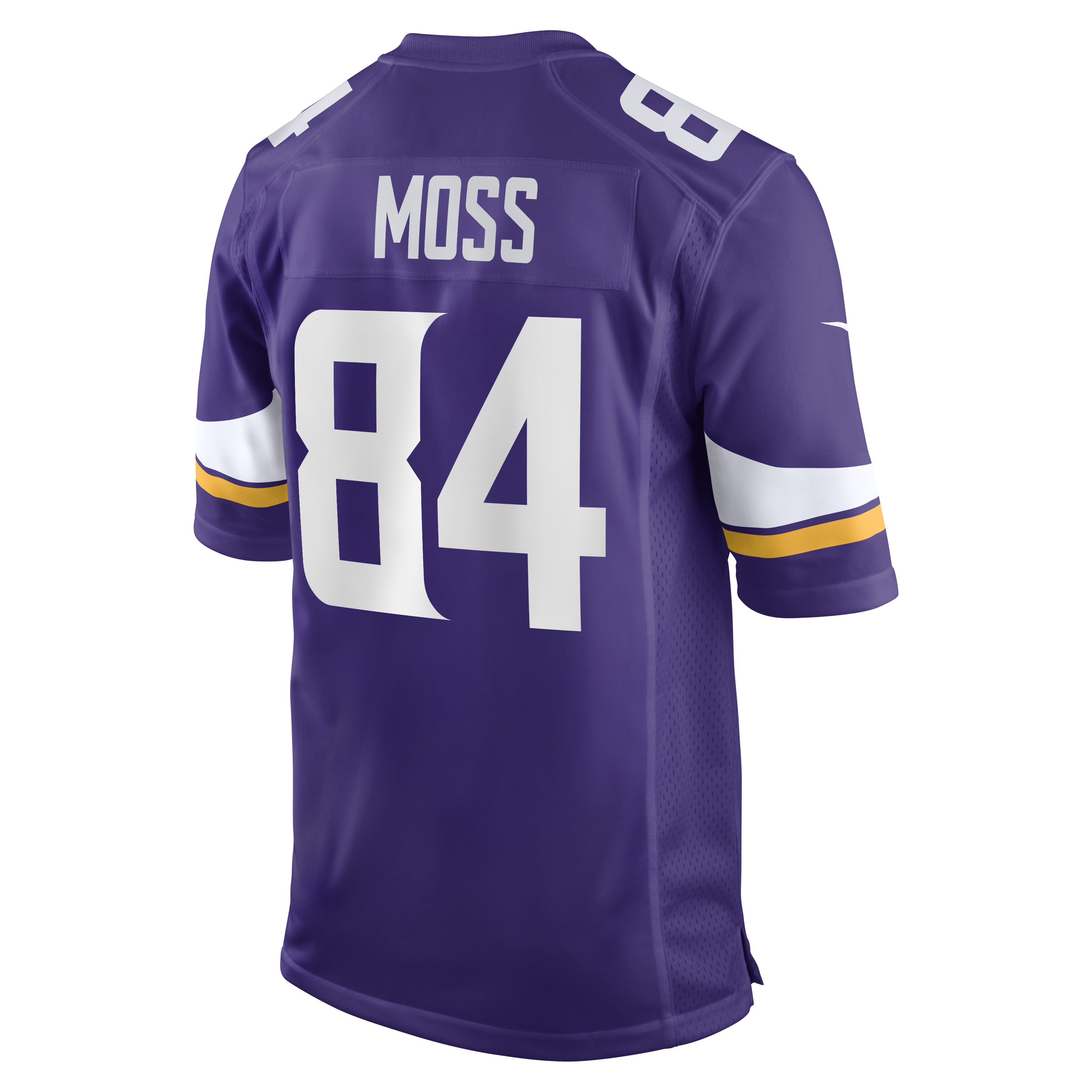 Randy Moss Retired Minnesota Vikings Player Jersey Purple NFL Football Fan Wear